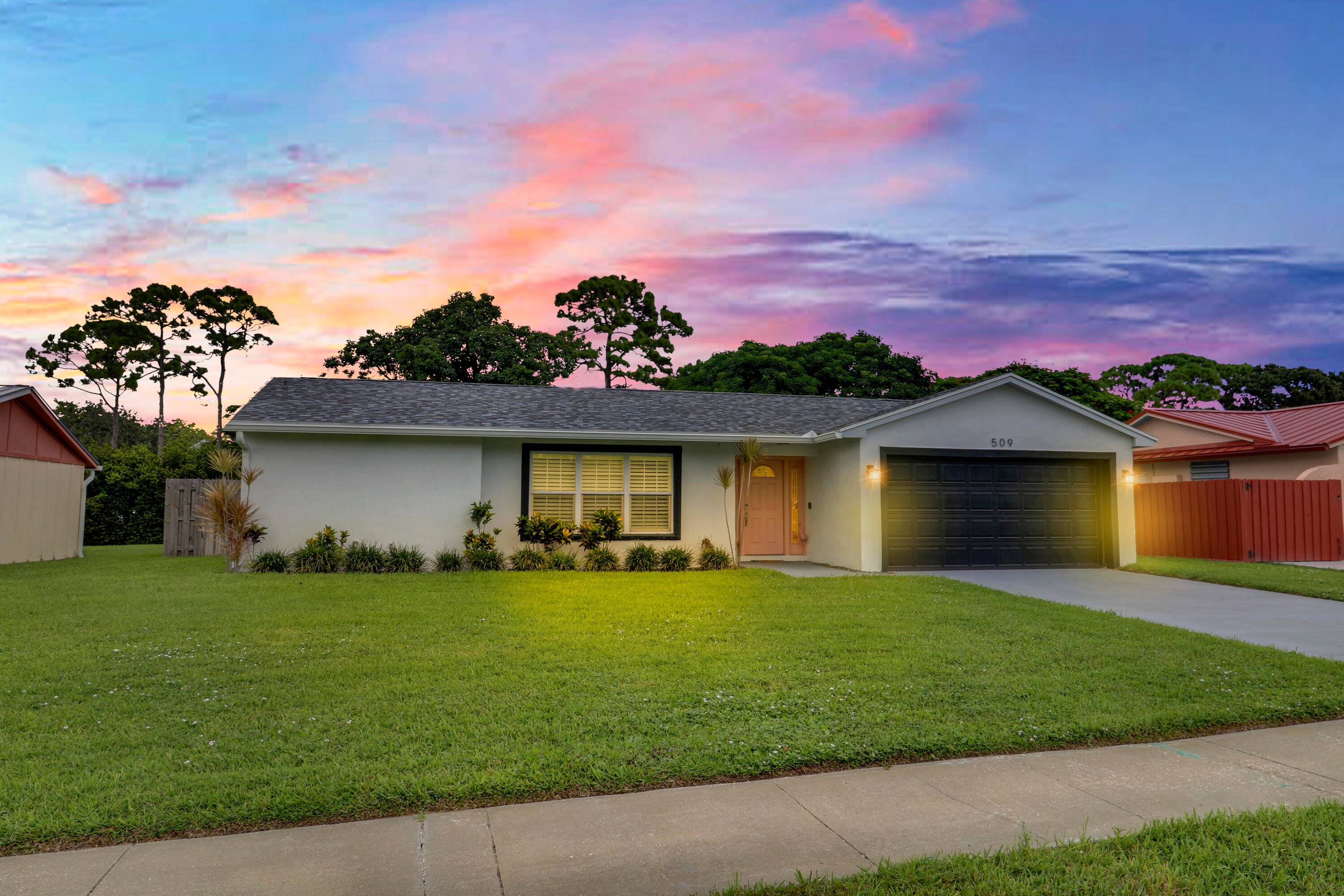 Experience the Best of Florida Living in this beautifully renovated 3 bedroom, 2 bath home just 10 minutes from Jupiter's pristine beaches.