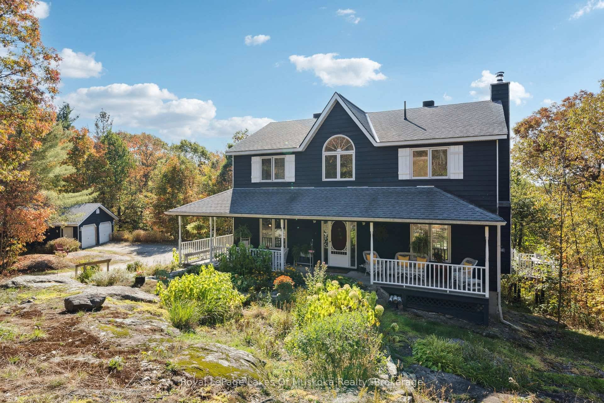 3 BDRM DEN, 2. 5 BATH, 1823 SQFT HOME ON 10 ACRES WITH DOUBLE GARAGE, JUST 6 MINUTES FROM IN TOWN BRACEBRIDGE PLUS COLLECT OVER 220, 000 IN PASSIVE INCOME ...