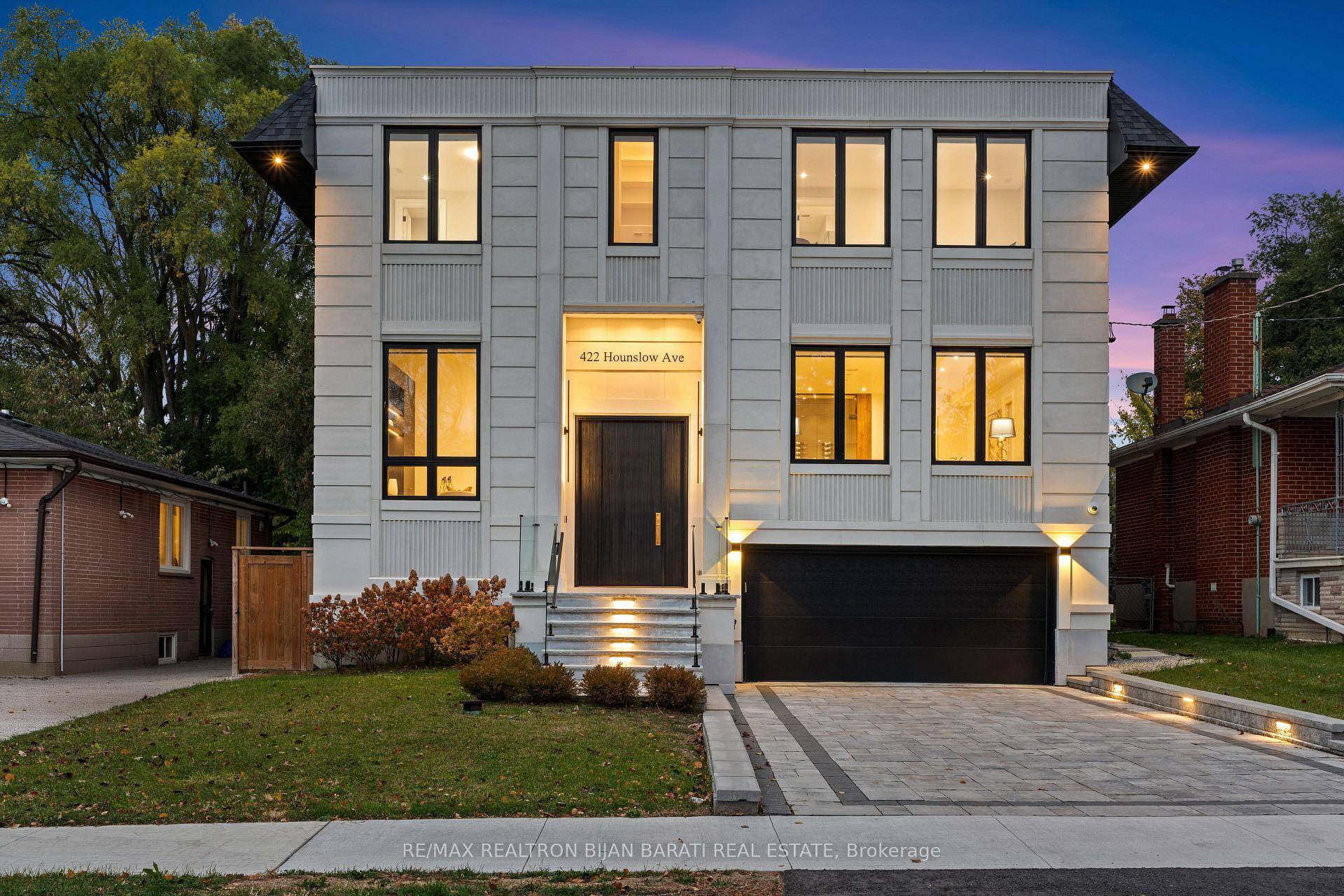 A Timeless Mansion with Total Harmony of Contemporary Exterior Design amp ; Countless Modern Interior Innovations !