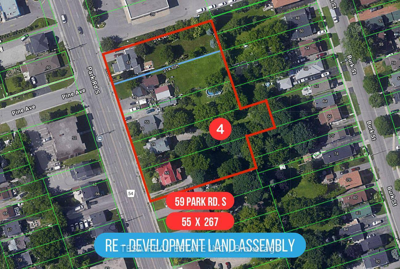 An exceptional opportunity to acquire a fully assembled site of 5 residential lots located directly on an arterial road abutting a commercial plaza, designated as High Density II Residential in ...