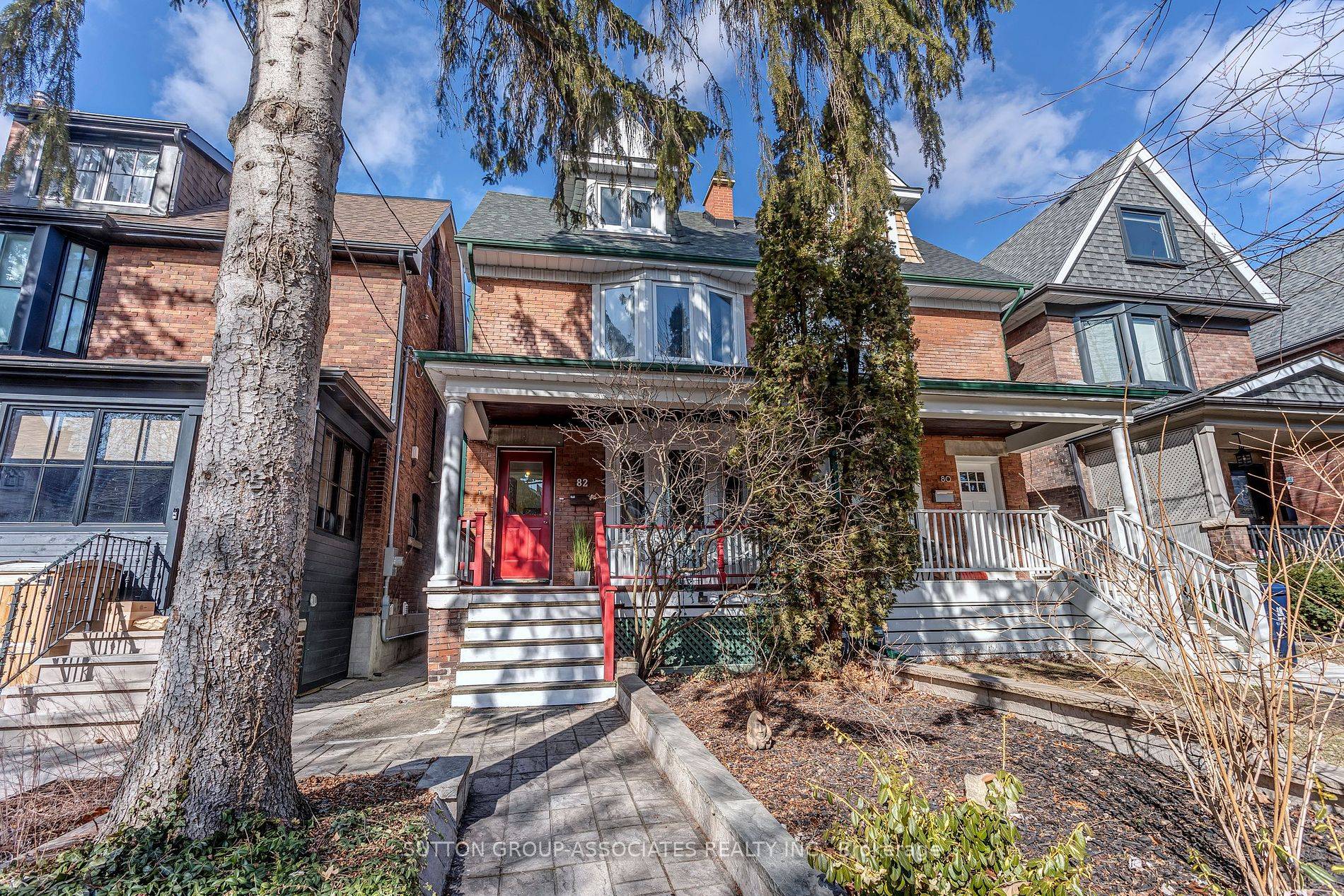 this large and spacious, 1, 874 sq ft above grade, roncesvalles 4 bedroom family home nicely set back from the street with its front sitting room office plus bright and ...