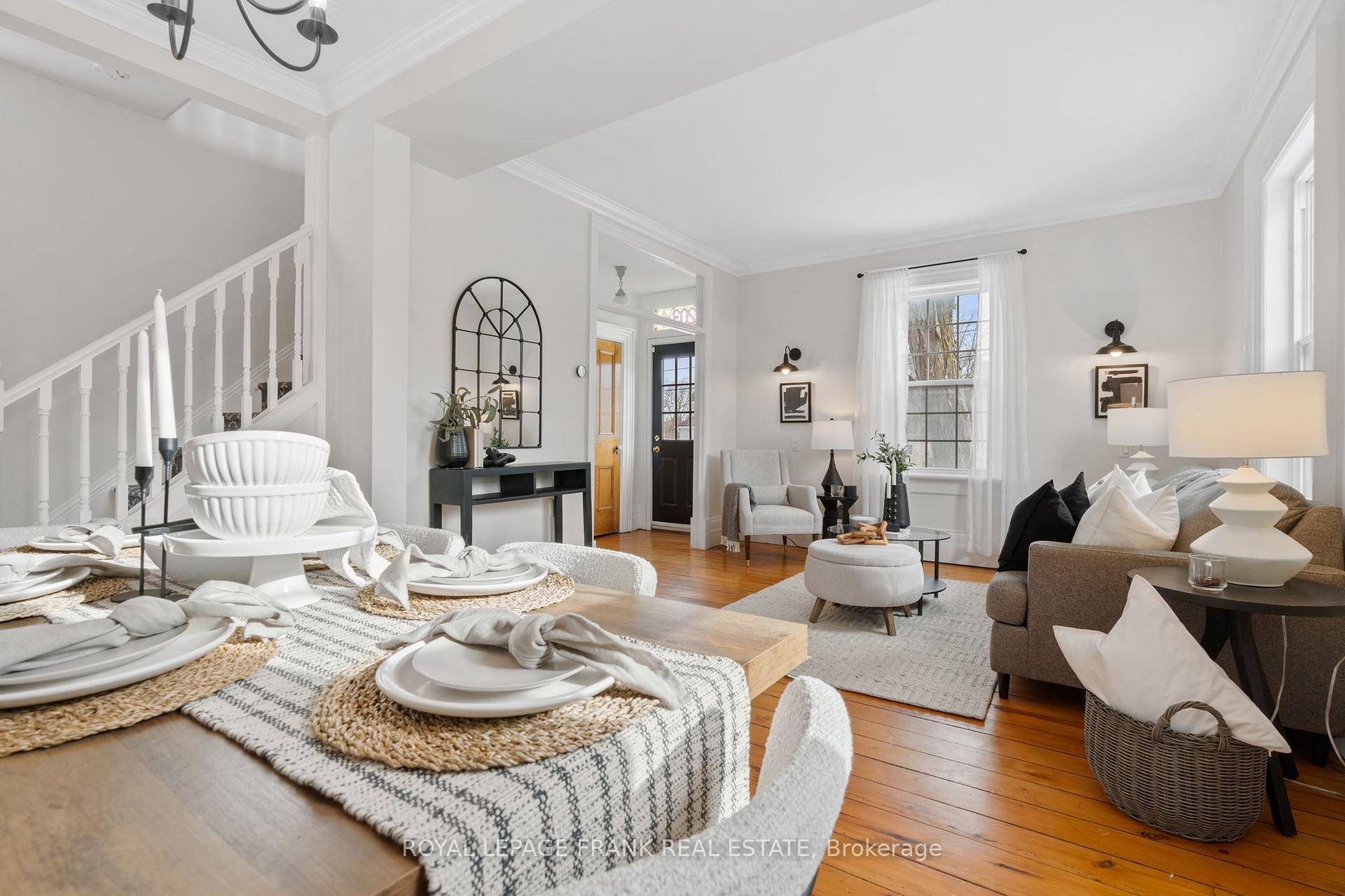 Nestled in the heart of Uxbridge stands this captivating 1866 Century home, adorned with 4 bedrooms and brimming with historical features.
