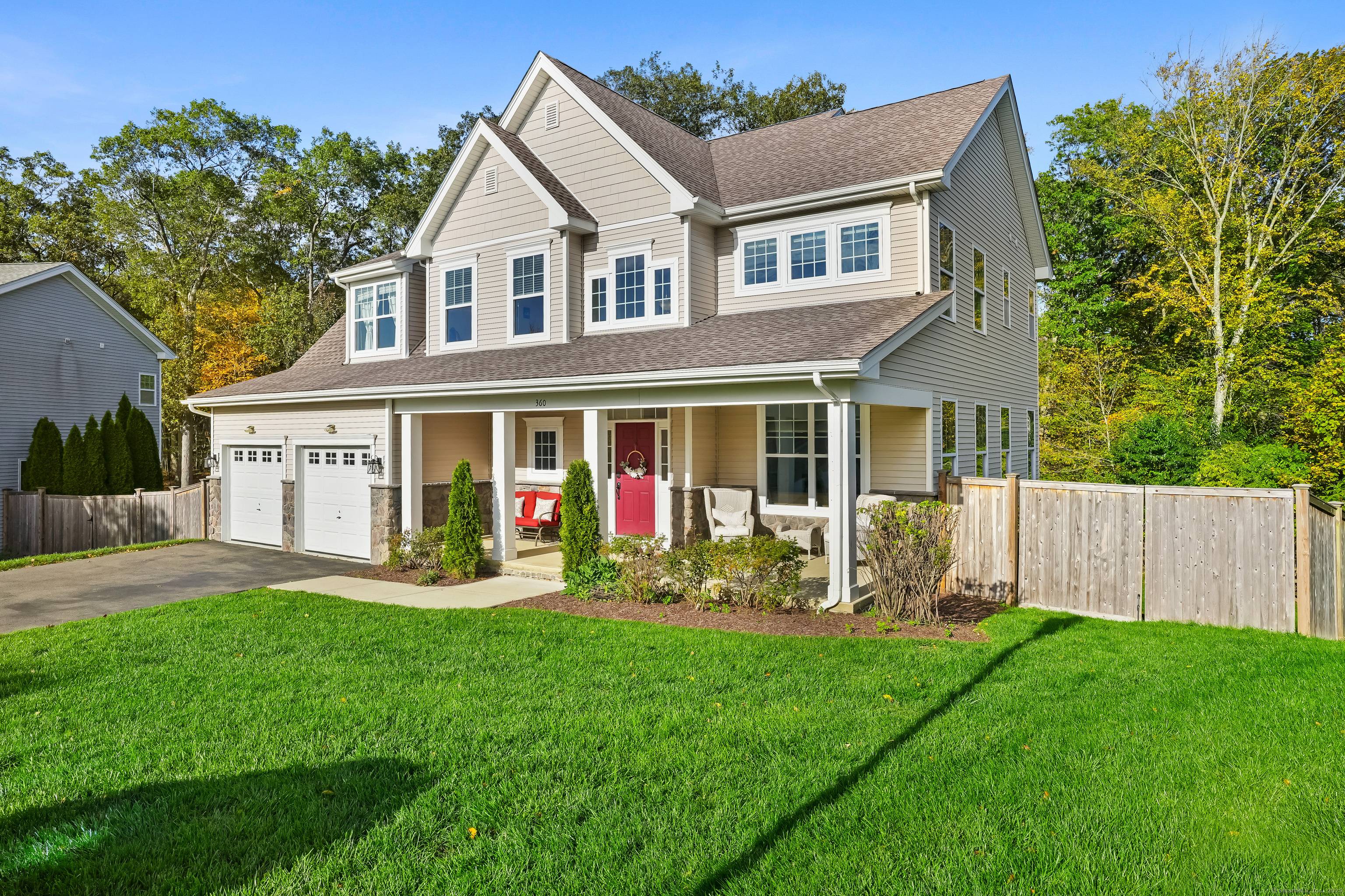This custom home offers the perfect balance of sophistication, comfort, and natural beauty.