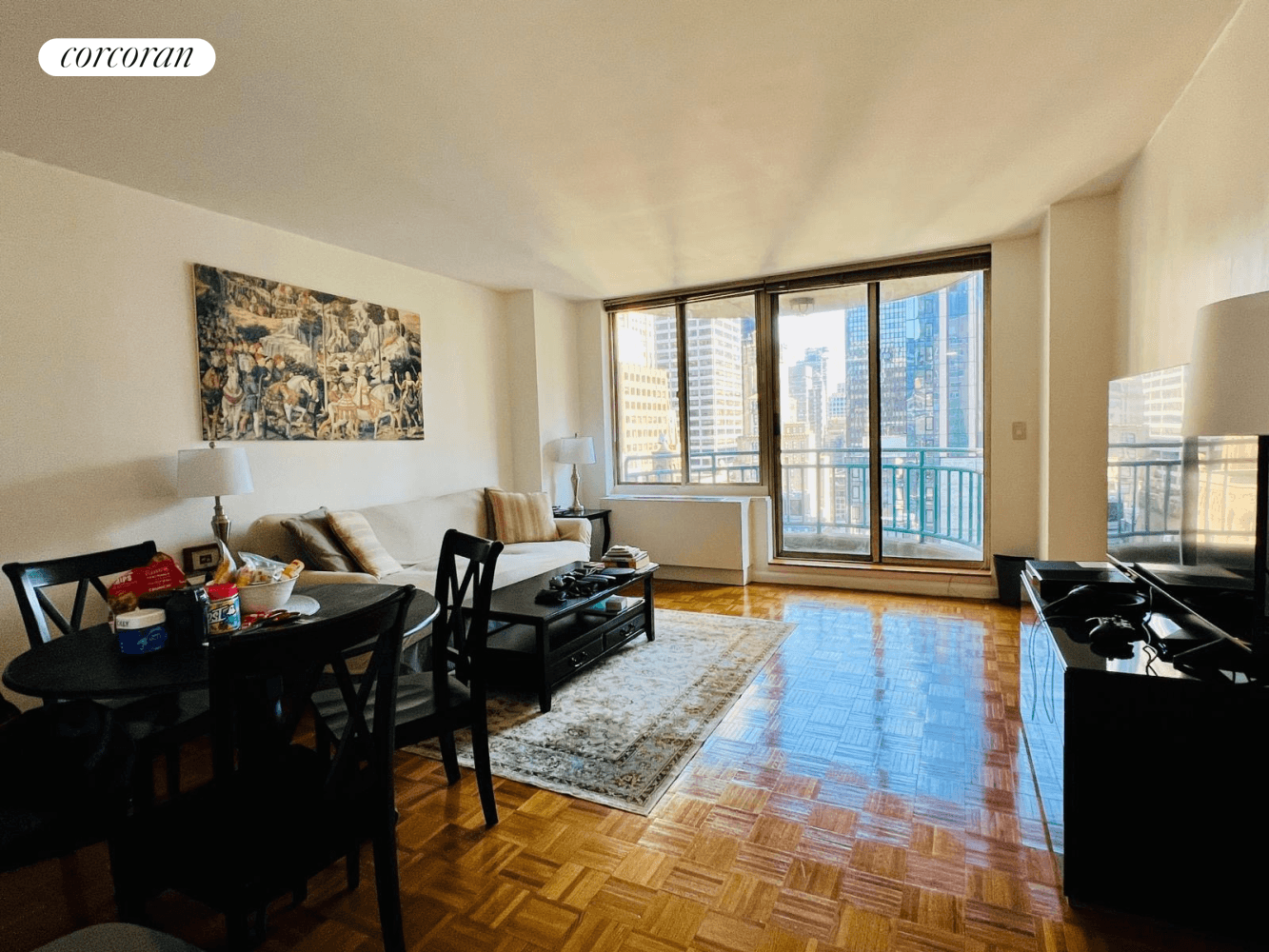 Welcome to Apartment 27A at The Cosmopolitan Located on 48th Street between Lexington and Third Avenue Step into this spacious one bedroom condominium that perfectly blends comfort, convenience, and classic ...