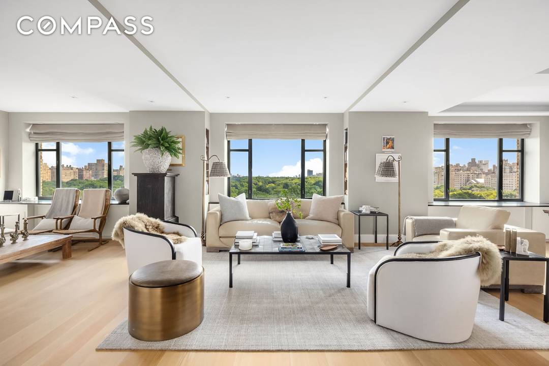 Rare Full Floor Opportunity at 110 Central Park South Introducing an extraordinary chance to create a private full floor residence by seamlessly combining Apartment 12AB approx.