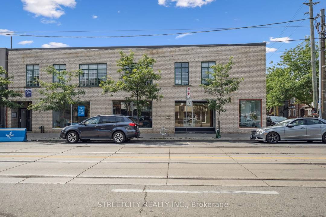 Rare opportunity to acquire a corner lot, mixed use commercial res property in the heart ofTrinity Bellwoods.