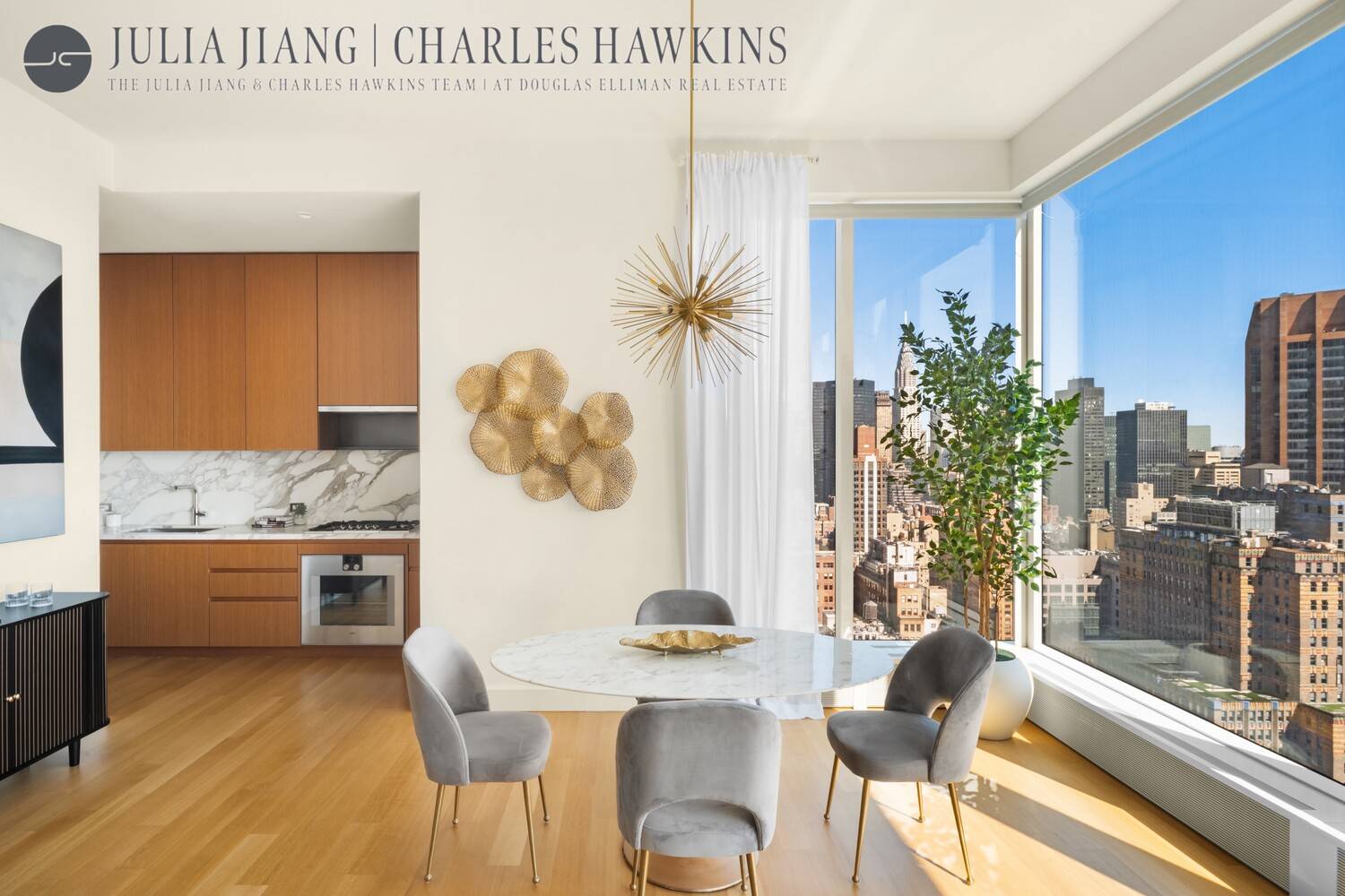 Experience elevated living in this stunning high floor residence at Madison House a gracious one bedroom, one and a half bath home spanning approximately 1, 100 square feet, competed with ...