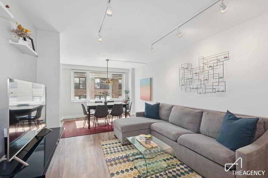 Introducing a refined and renovated alcove studio residence, Apartment 12H, nestled in the vibrant heart of Gramercy.