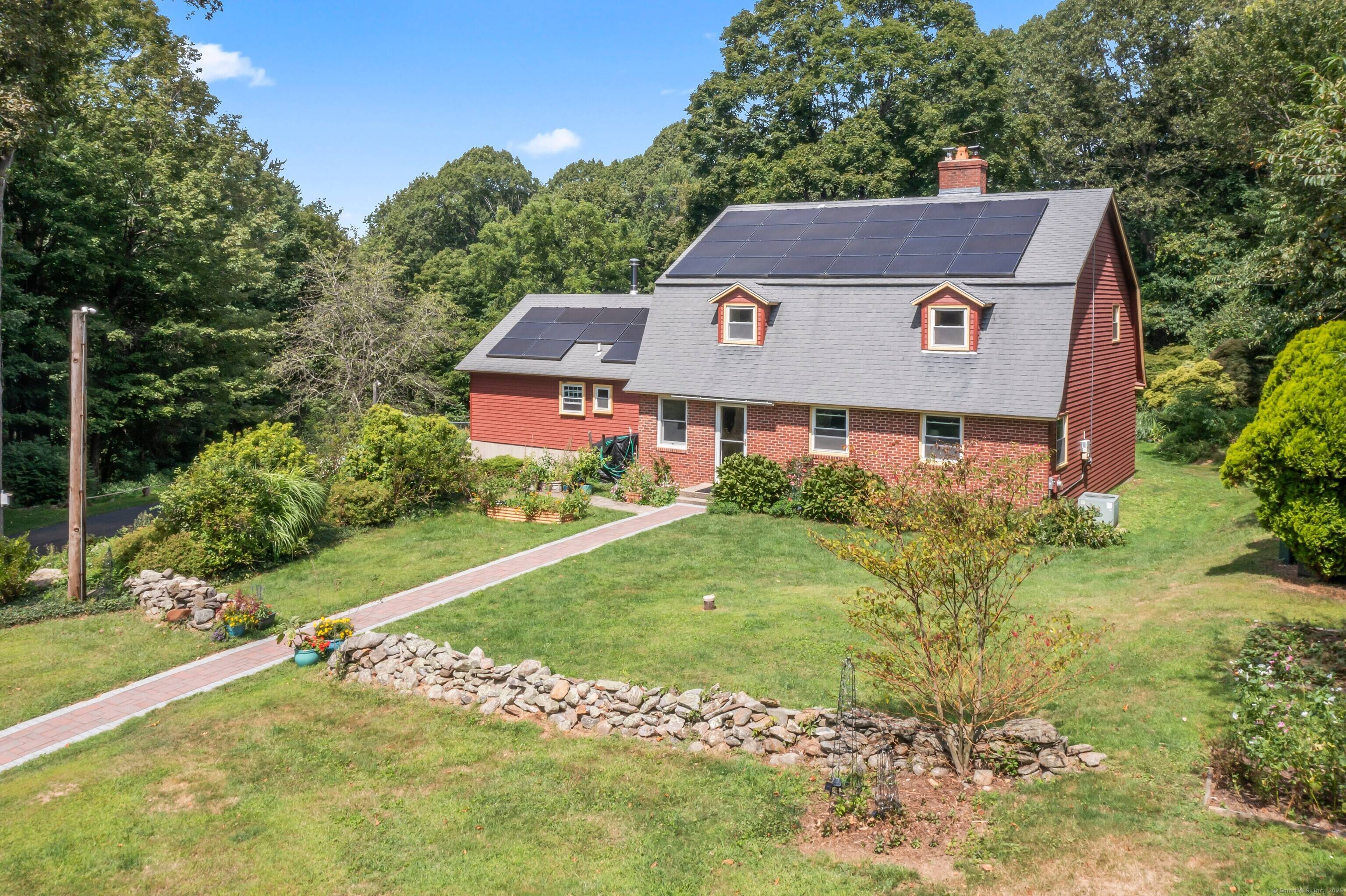 Skip the big repairs this Dutch Colonial has just received MAJOR updates a high efficiency furnace, modern central A C system, a brand new septic tank, freshly painted interiors, relined ...