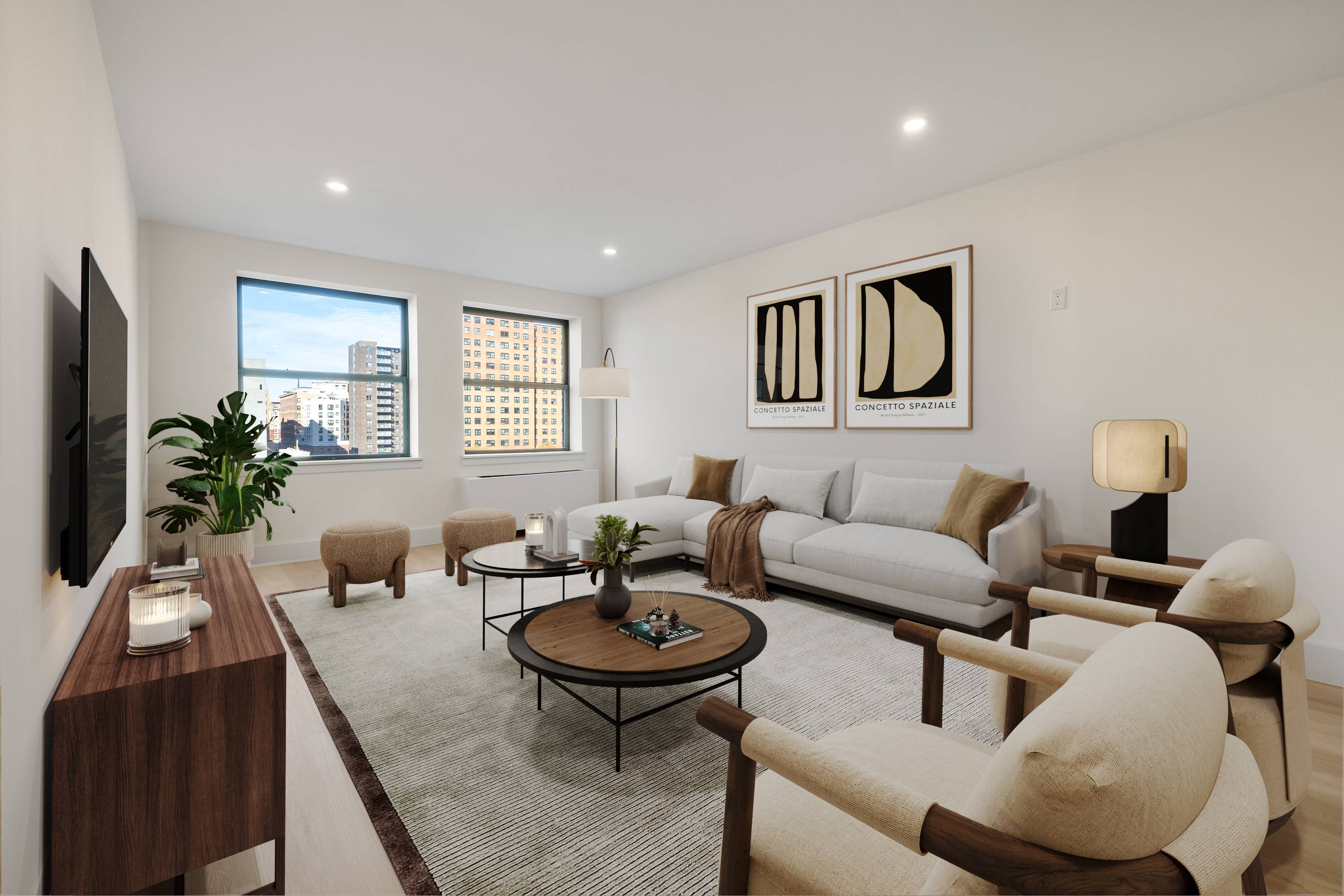 Newly renovated sun drenched 1 bedroom 1 bath unit.