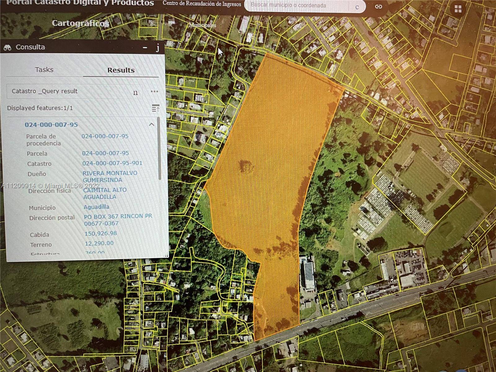 24. 67 ACRES FLAT LAND ON THE HIGHWAY 2 IN CAIMAITAL ALTO WARD AGUADILLA, PUERTO RICO, CLOSE TO THE RAMEY AIRFORCE BASE AND ROSALINDAS RESTAURANT, CLOSE TO CRASH BOAT BEACH, ...