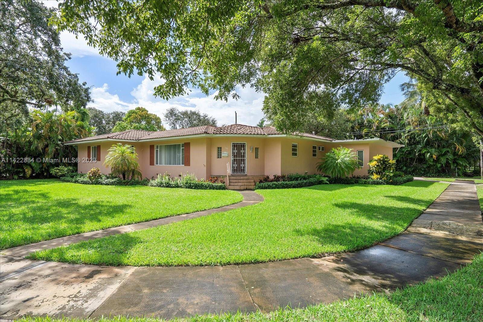 This centrally located home is situated in the heart of Miami Shores, making it an excellent choice for those looking for a desirable corner property in a family oriented neighborhood.