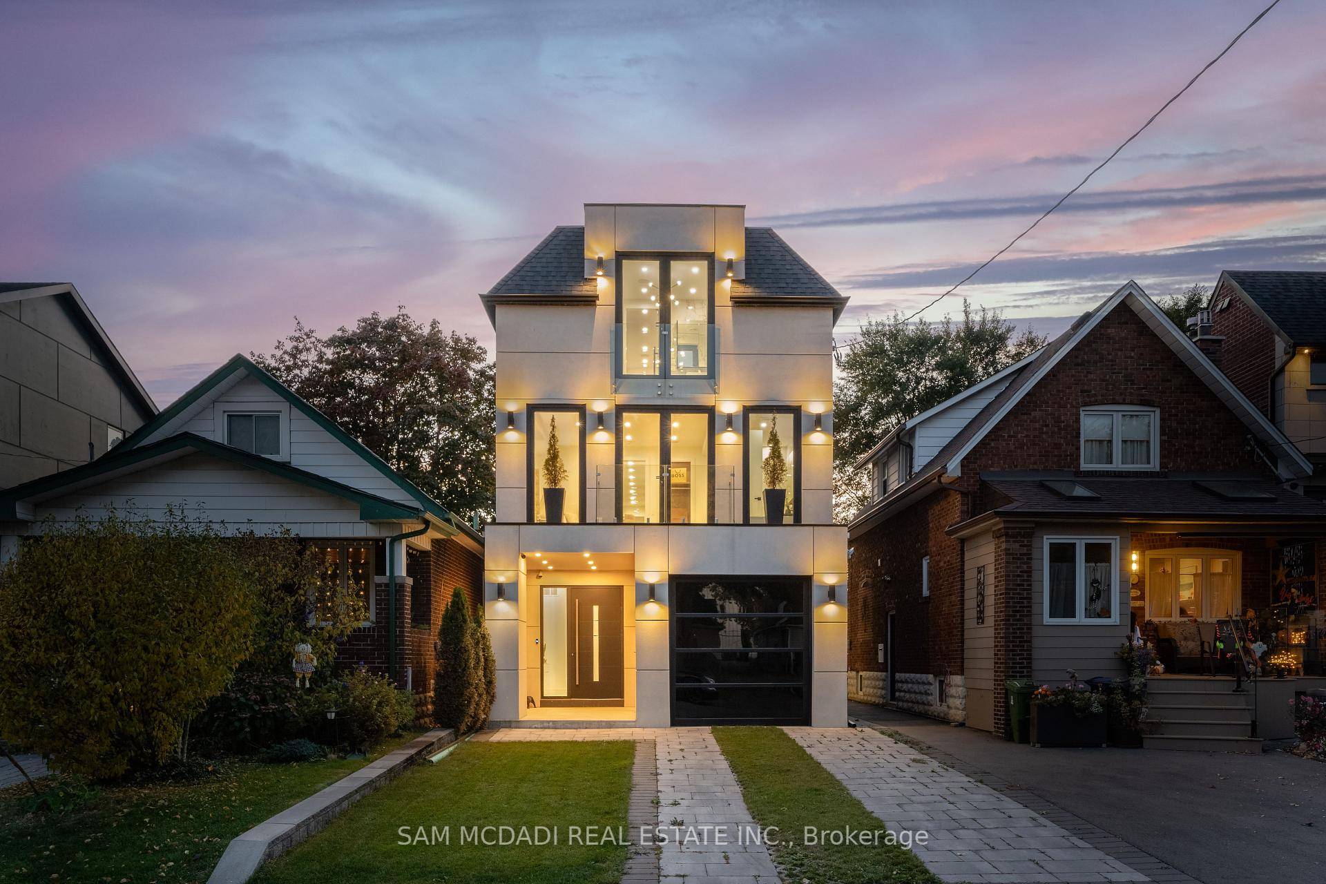 Introducing this modern custom built architectural gem nestled in the vibrant community of New Toronto.