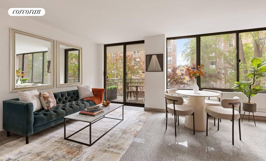 A dedicated private parking space is included, a rare and valuable amenity in Bay Ridge Welcome to 115 96th Street, Apartment 2B, ideally situated in the heart of Bay Ridge.