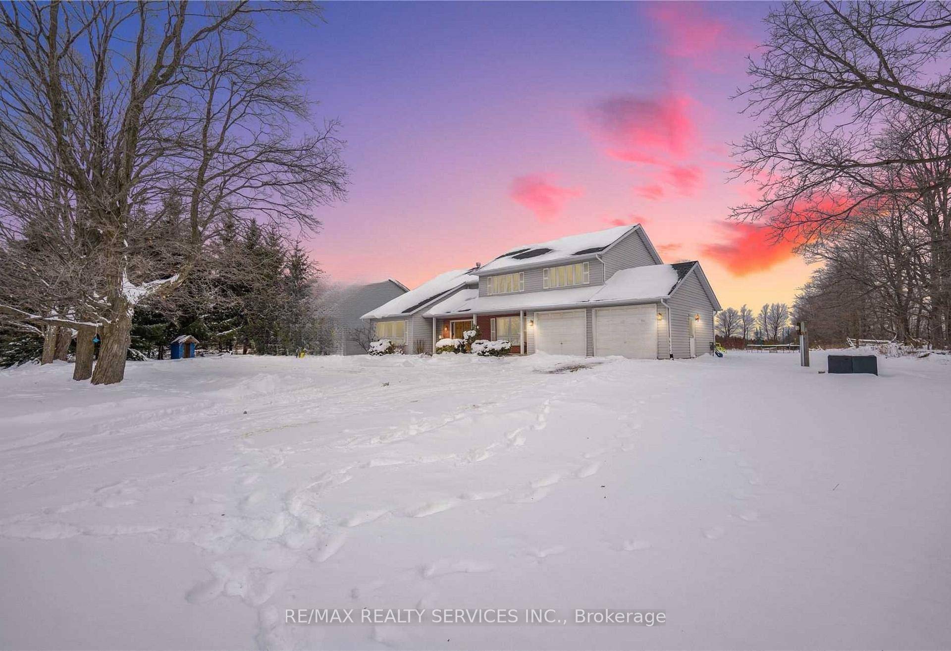 This 2. 37 Acre Property Features 2 Houses.