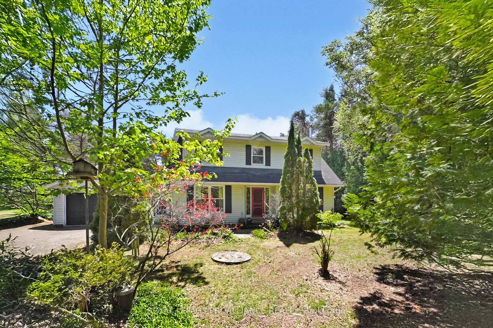 Escape to peace and privacy at 123 Pine Tree Lane, a stunning Cape Cod style 2 storey home set on nearly 4 acres of mature wooded serenity, this beautiful retreat ...