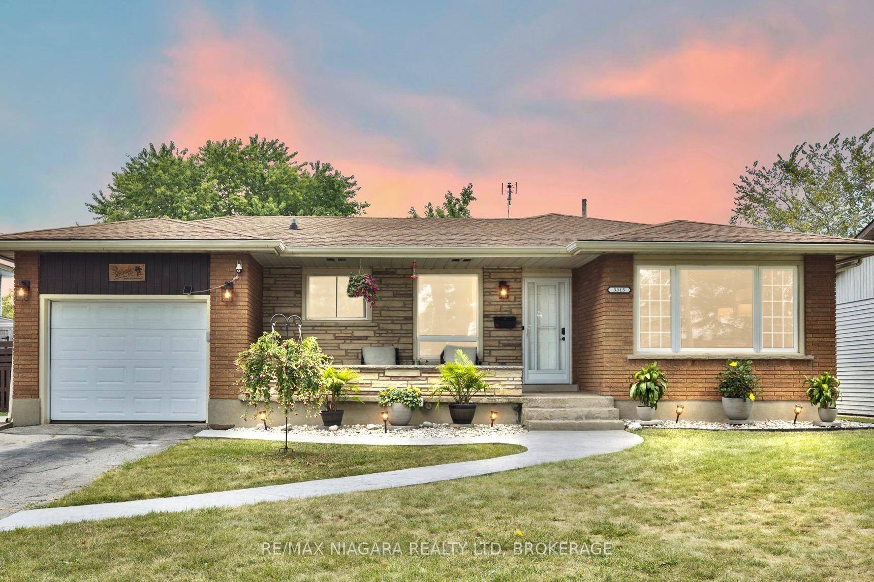 Nestled on one of the most desirable streets in Chippawa, this all brick bungalow blends timeless charm with modern comfort in a truly special setting.