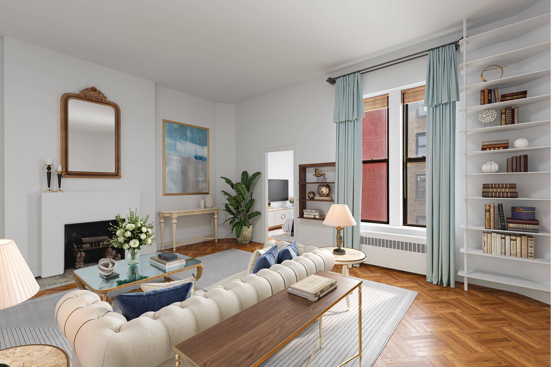 Magnificent 20 x 100 Brownstone situated in the coveted Upper West Side landmark district on a picturesque, tree lined block just off Riverside Park.