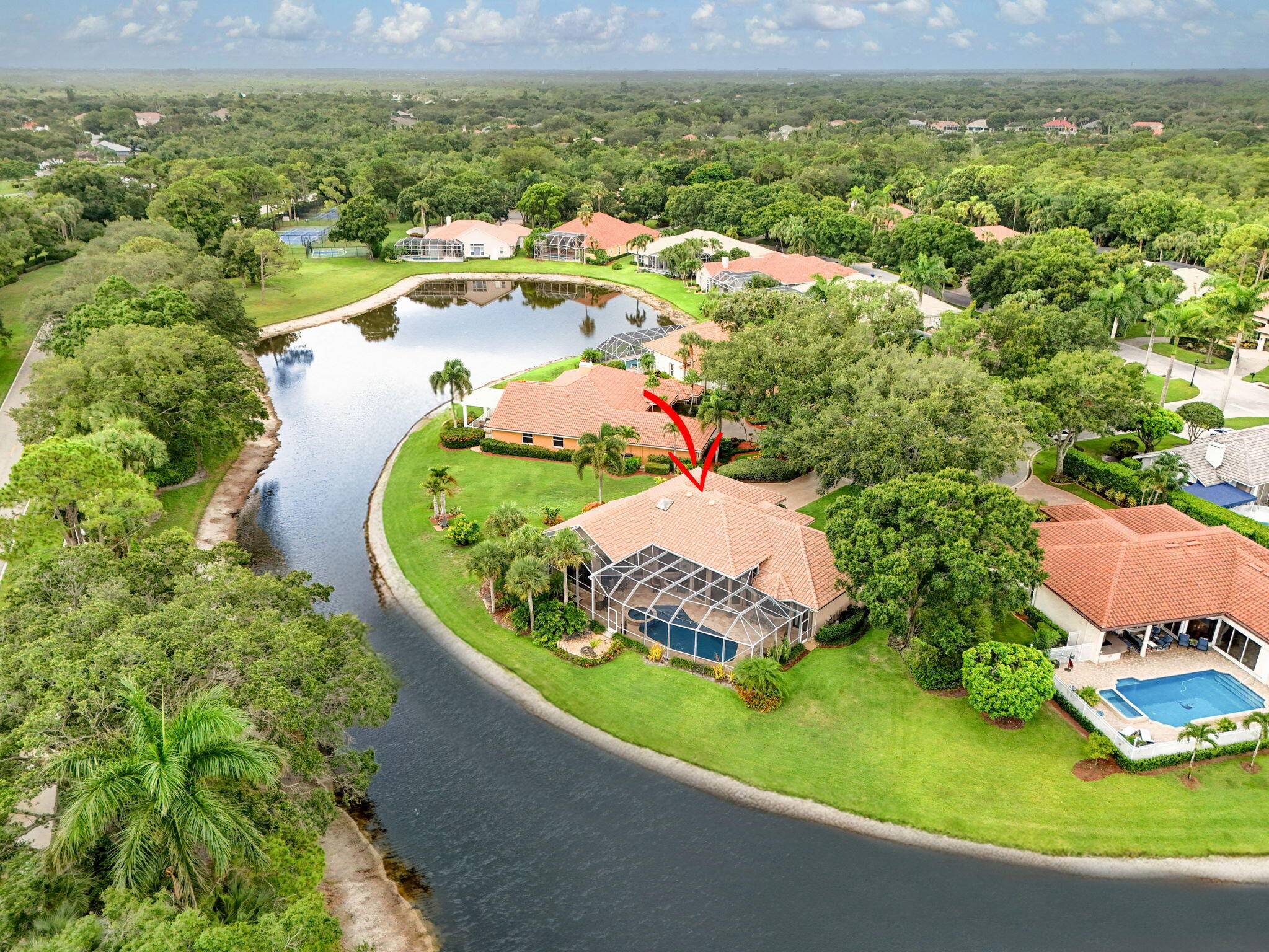 Rarely available custom lakefront home in desirable Northfork.