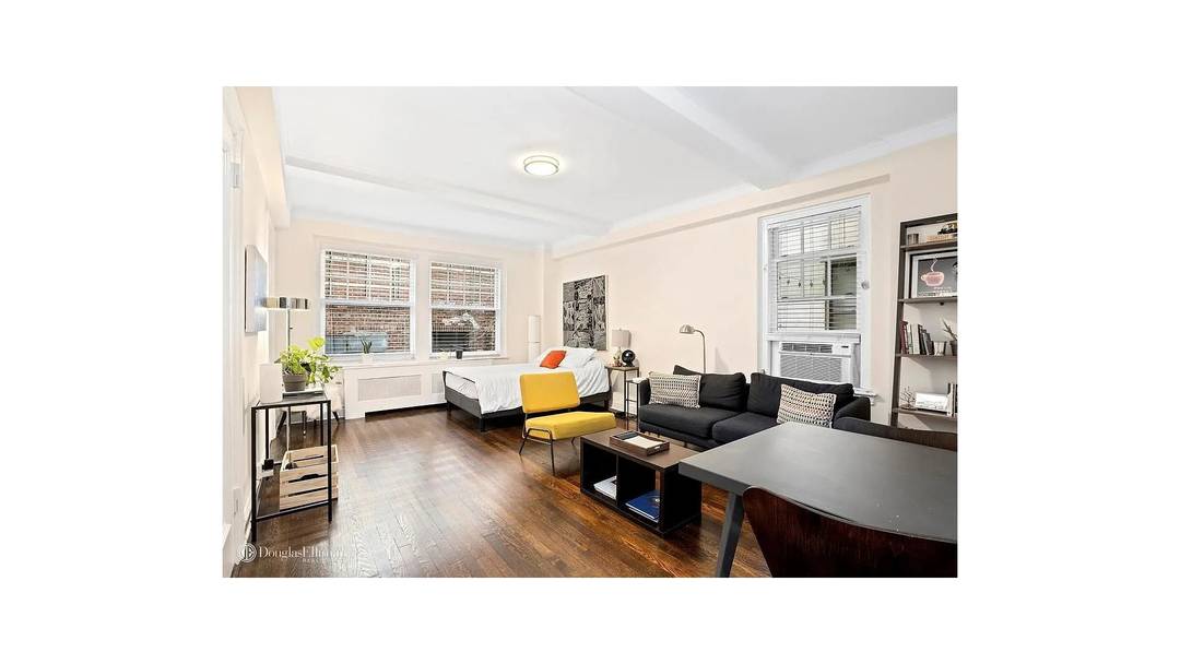 North facing prewar studio in Lenox Hill available.