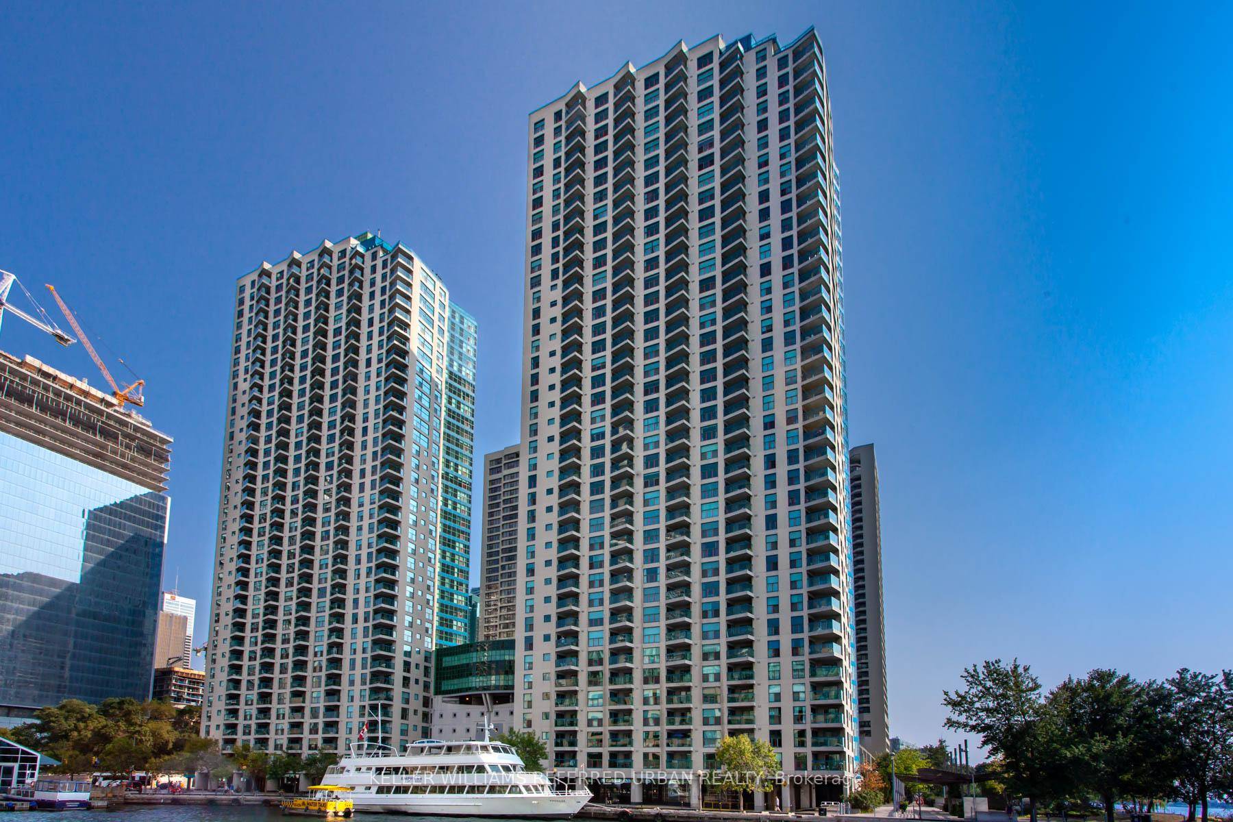 Stunning Water Views ! Rarely Available 758 Square Foot 1 Bedroom With Large Balcony Perfect For Entertaining.
