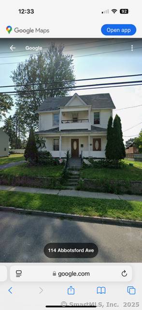 Rare side by side duplex in West Hartford.