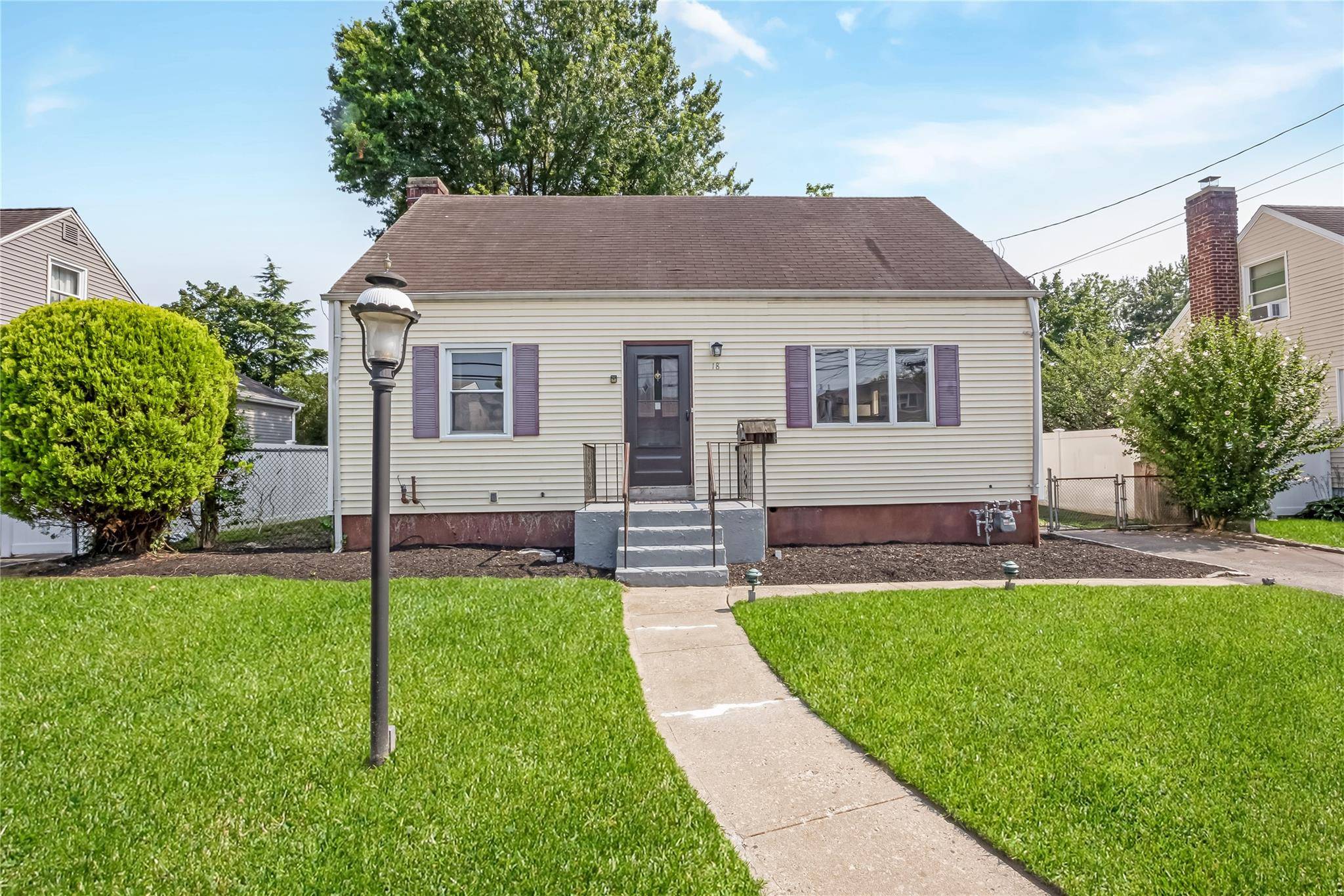 Welcome to this expanded Cape Cod style home in ready to move in condition featuring 4 spacious bedrooms and 2 full bathrooms, perfectly blending charm and functionality.