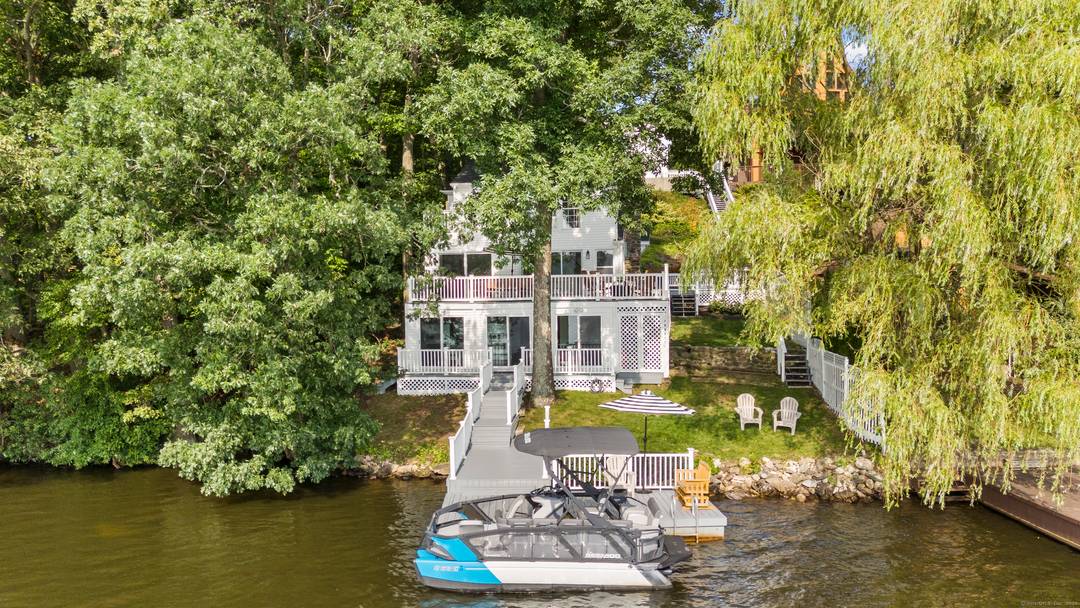 STAIRWAY TO HEAVEN ! Live the lakefront lifestyle in this 2, 000 sq ft home you've always dreamed of at this charming, fully renovated waterfront home on beautiful Cedar Lake.