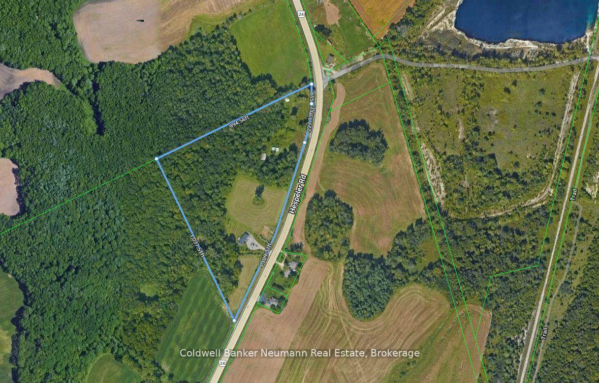 Private Country Bungalow on Nearly 14 Acres !