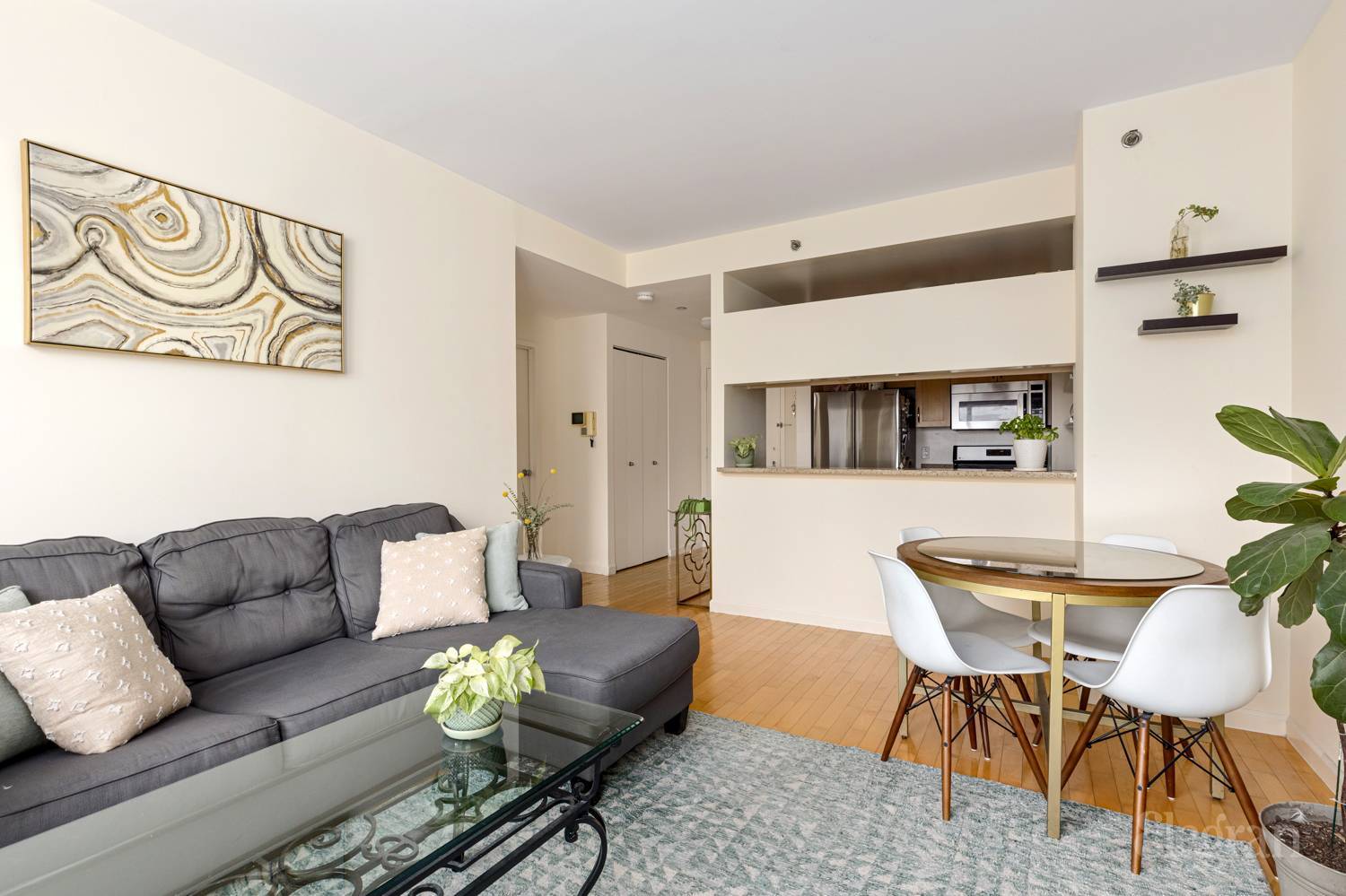 Lowest carrying costs of any one bedroom in the building.