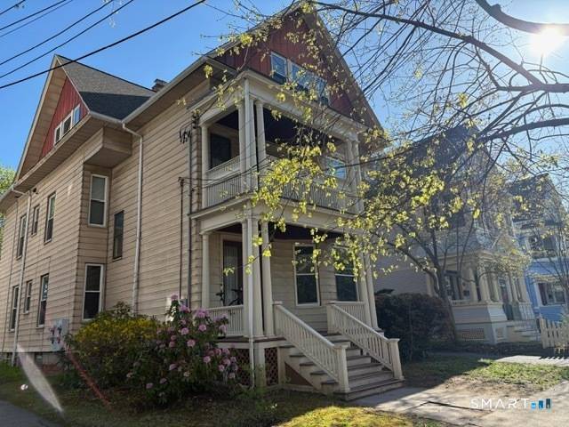 Very well maintained 3 family house located on lovely East Rock block between Livingston and Orange Streets.