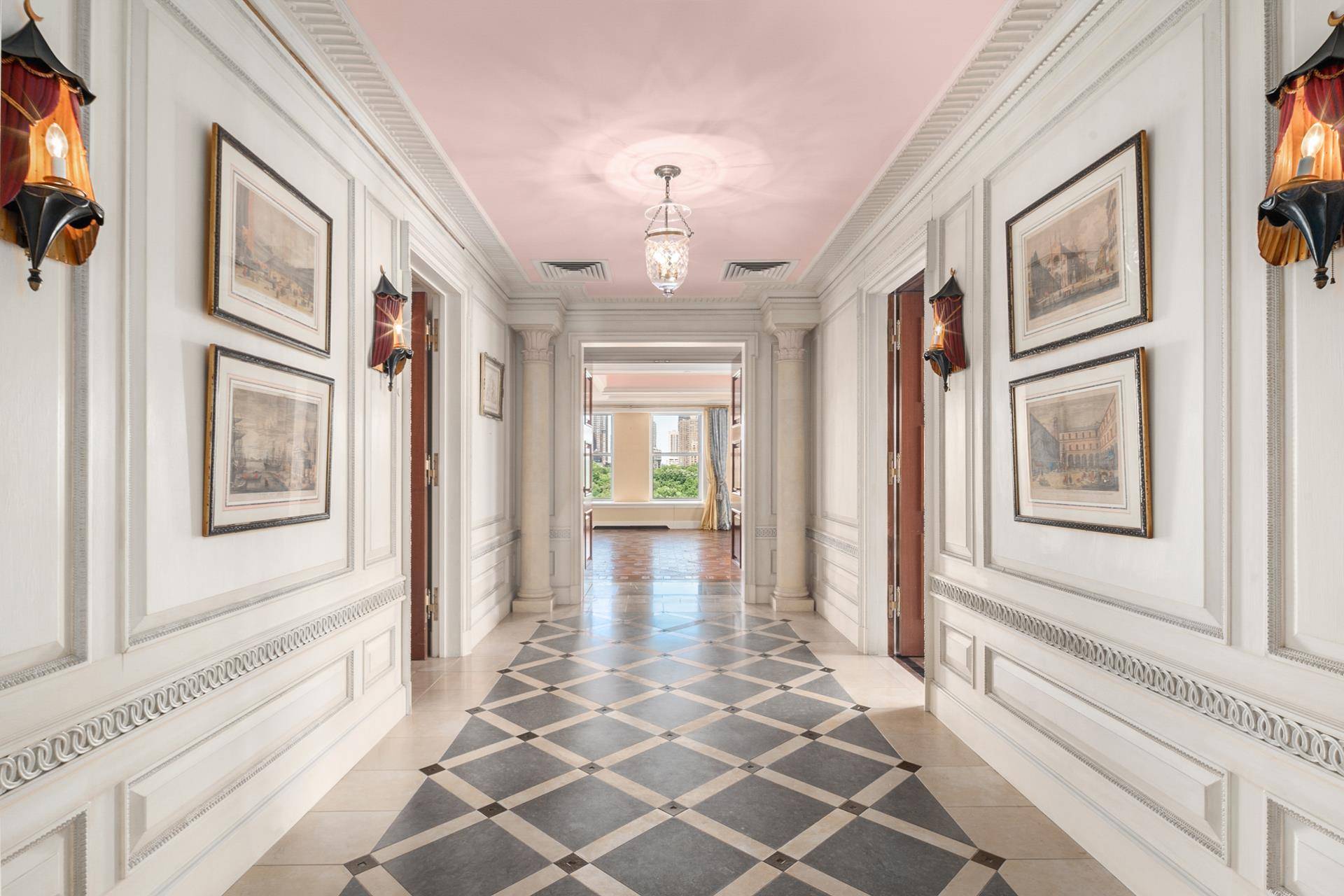 Full Floor Fifth Avenue Condominium with Panoramic Park and Skyline Views Now Available and a Unique Offering.