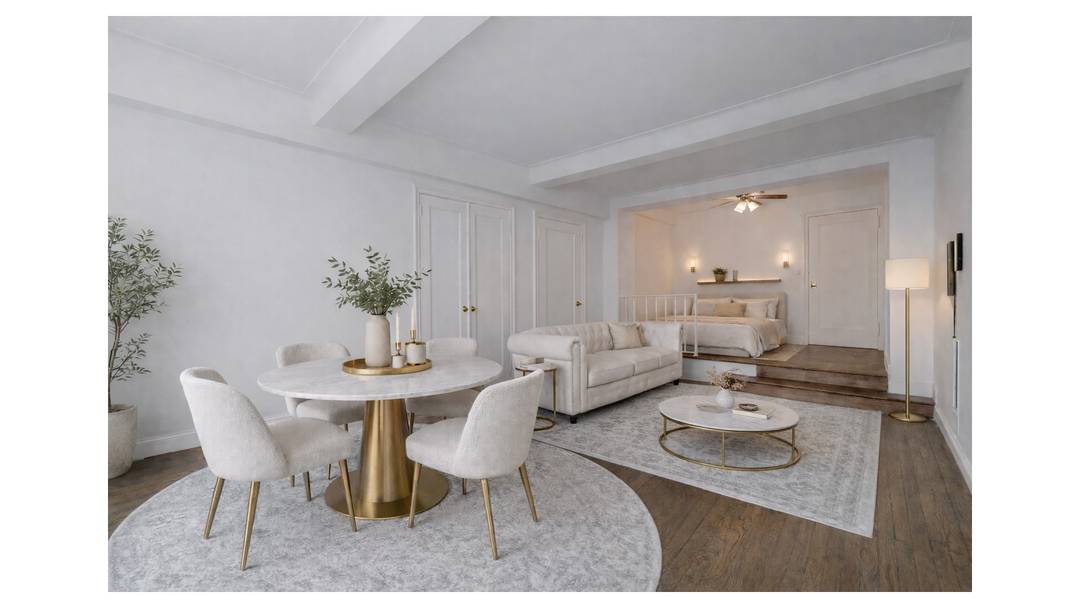 Residence 10R offers an exceptional opportunity to own a beautifully renovated pre war studio on coveted Park Avenue, blending refined sophistication with modern comfort in a co op that embodies ...