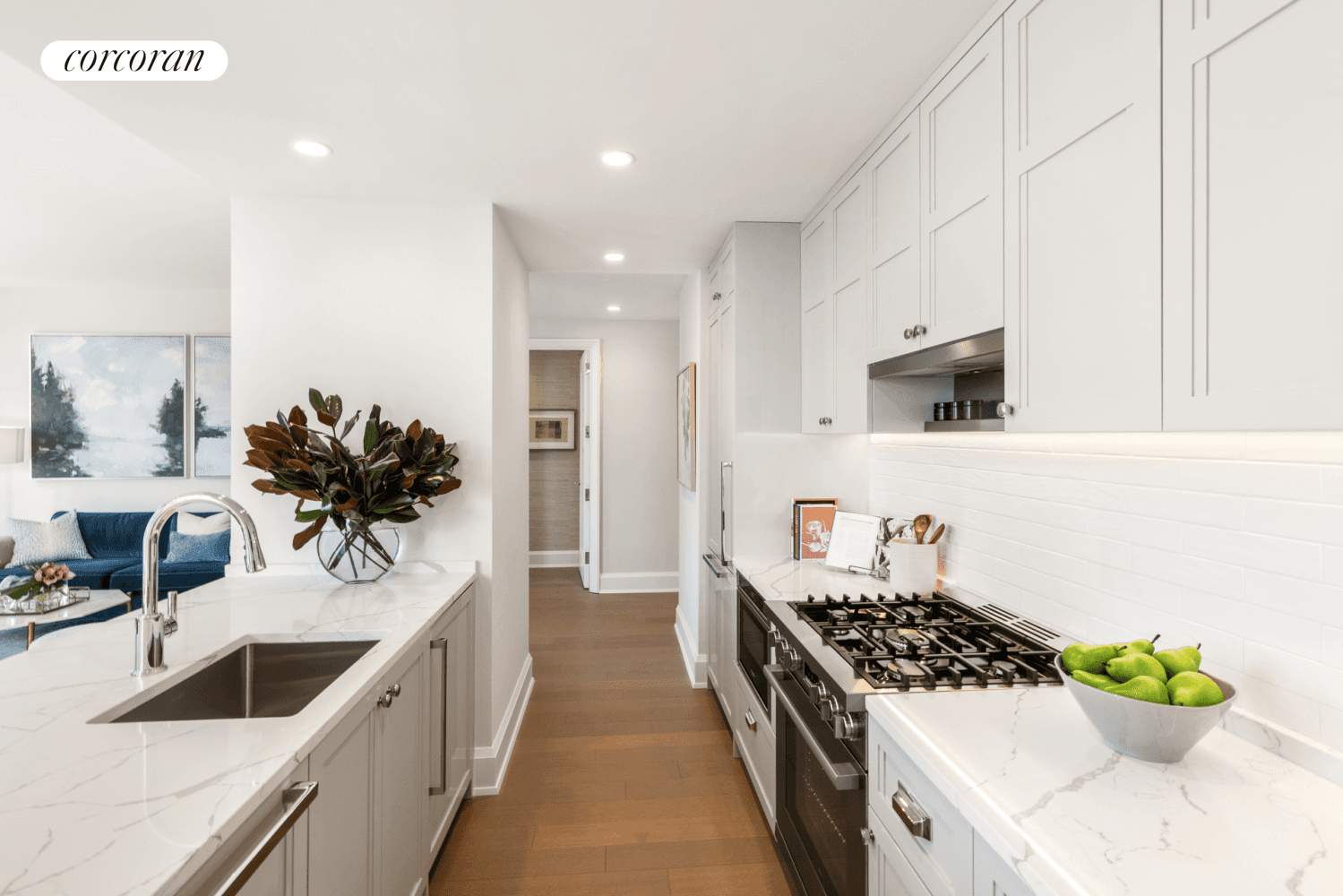 IMMEDIATE OCCUPANCYOccupying Claremont Hall's coveted southwest corner, this beautiful 1, 261 square foot two bedroom, two bathroom home showcases unmatched views of the iconic spire of Riverside Church, the Hudson ...