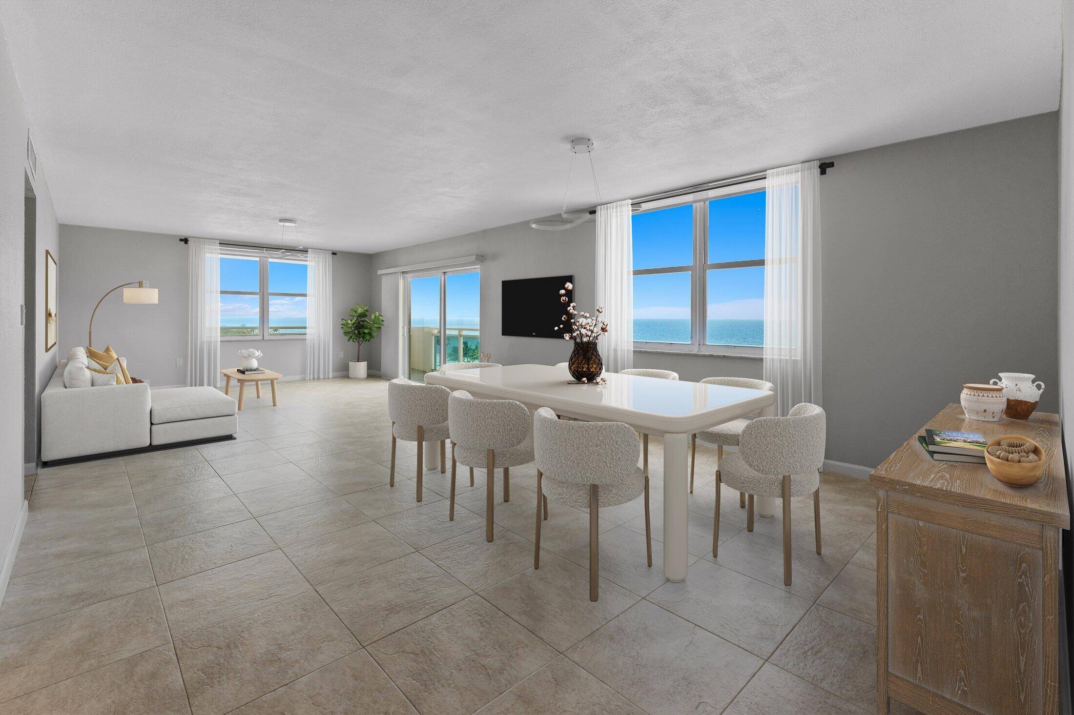 THE BEST opportunity to own a 2 2 condo with Ocean views in Hollywood is here.