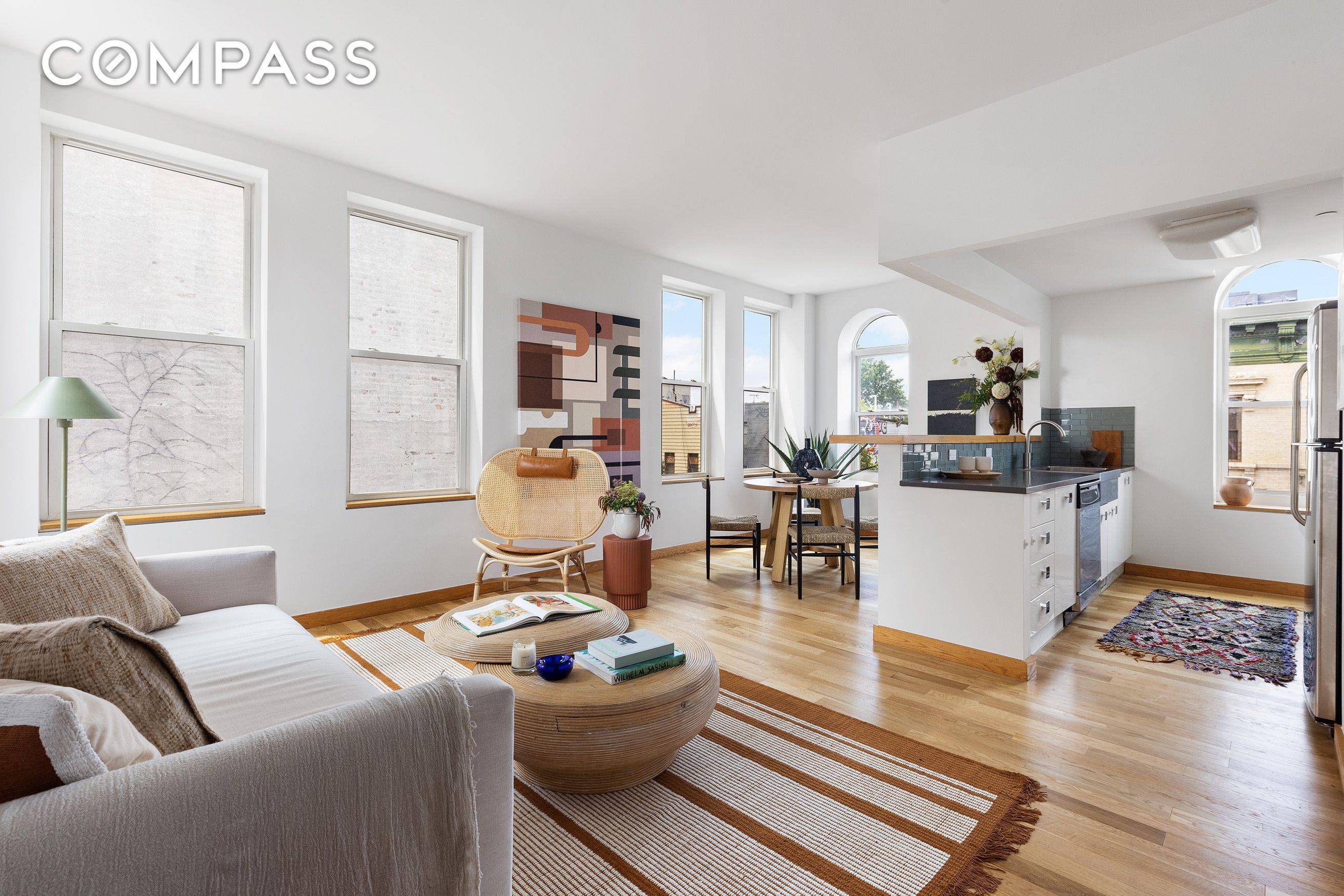 Welcome home to Residence 4M, a distinct 2 bed 2 bath 2011 loft conversion, which has since been transformed into a boutique elevator condo.