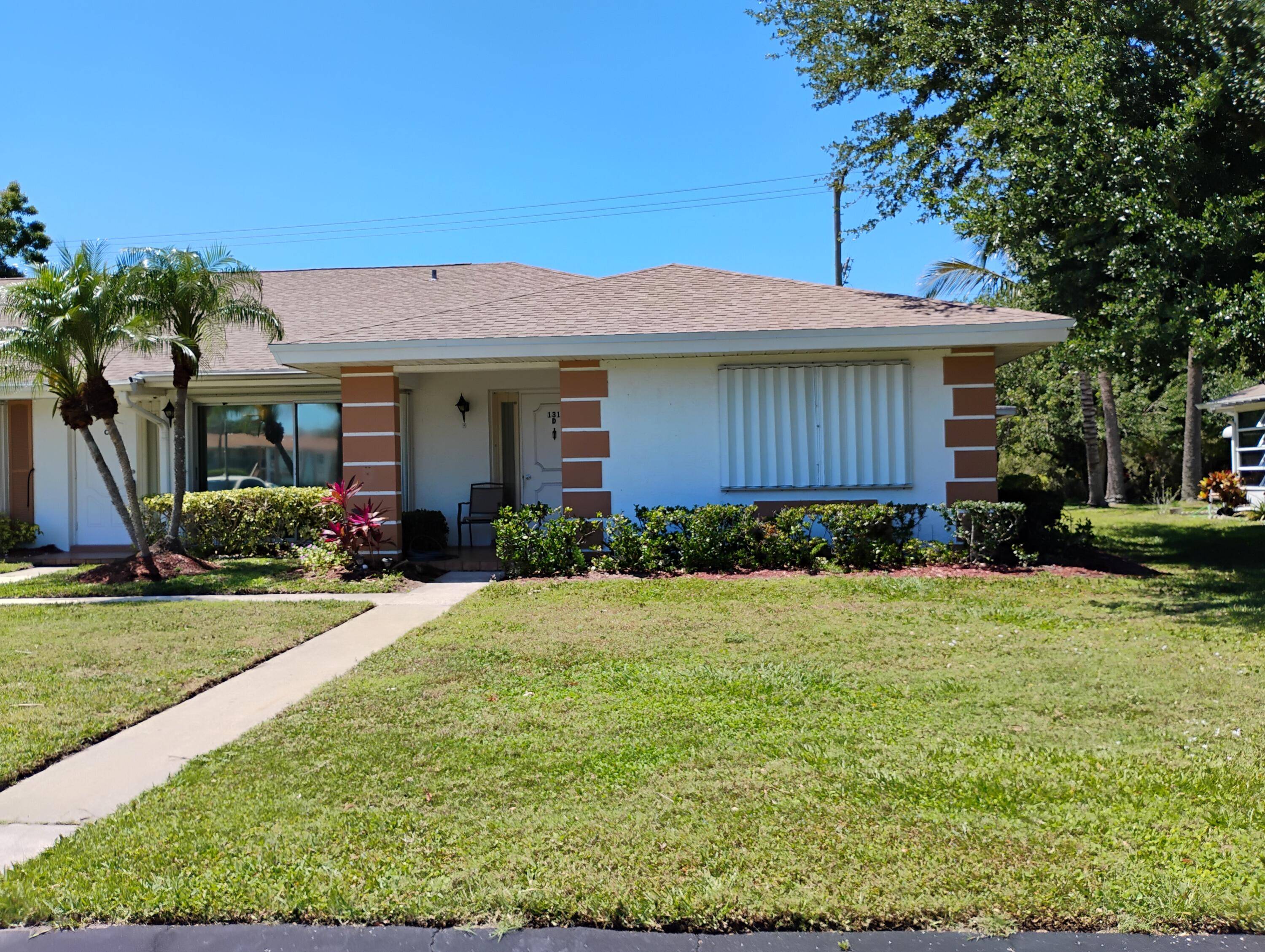 Opportunity awaits ! This 2 bedroom, 2 bathroom single story condo in the desirable 55 community of High Point Section 2 offers great potential with a little TLC.