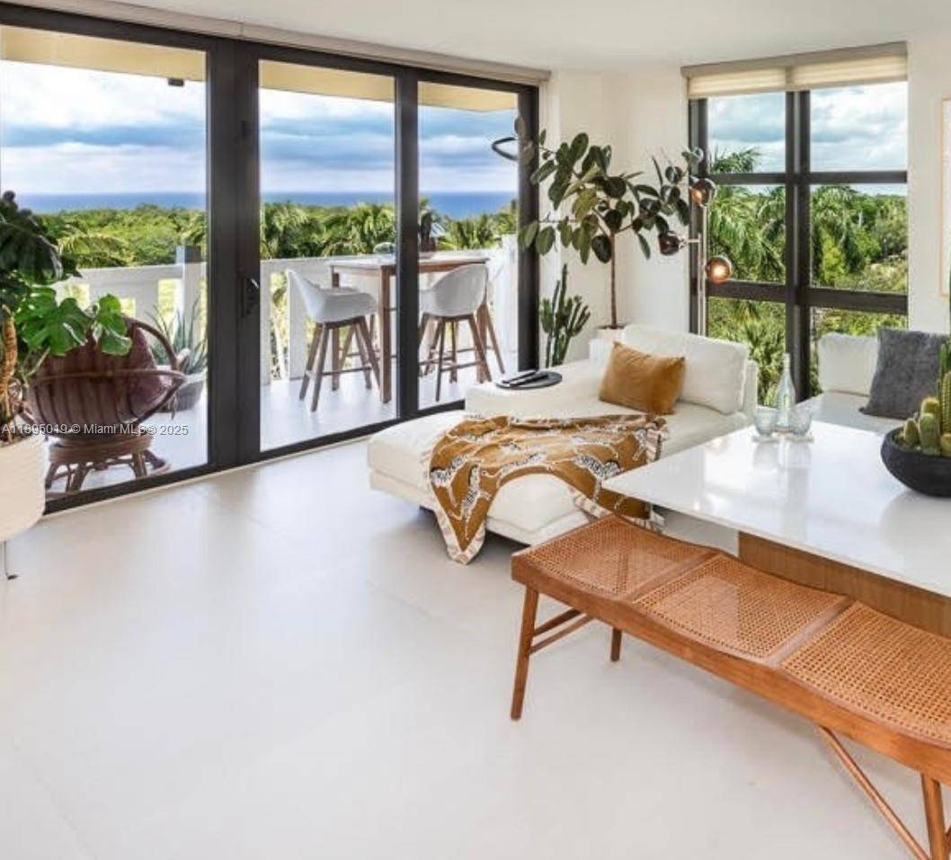 Experience refined island living in this fully renovated residence at The Towers of Key Biscayne.
