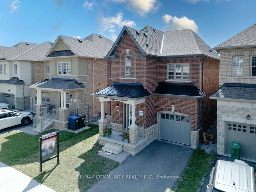 Welcome to this stunning 5 year old detached home built by Marycroft Homes, This Malibu model features spacious 4 bedroom, 4 bathroom home offers over 2, 200 sq.