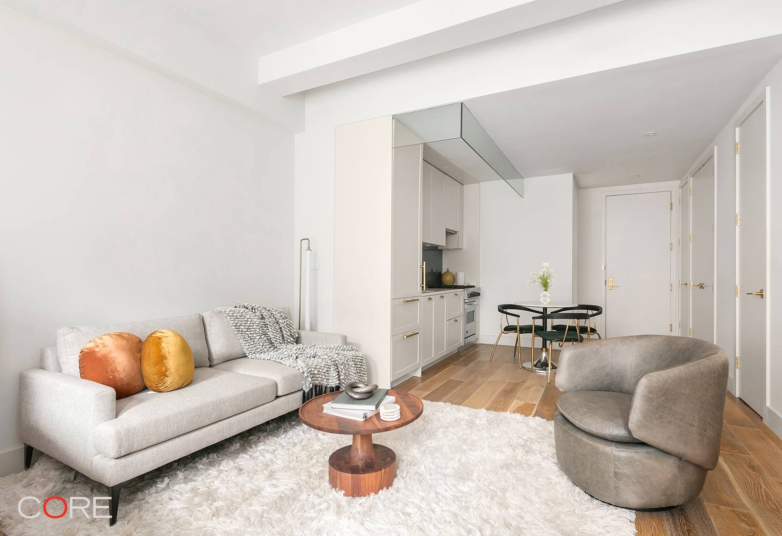 Quintessential loft like studio in one of Tribeca s most coveted full service buildings.