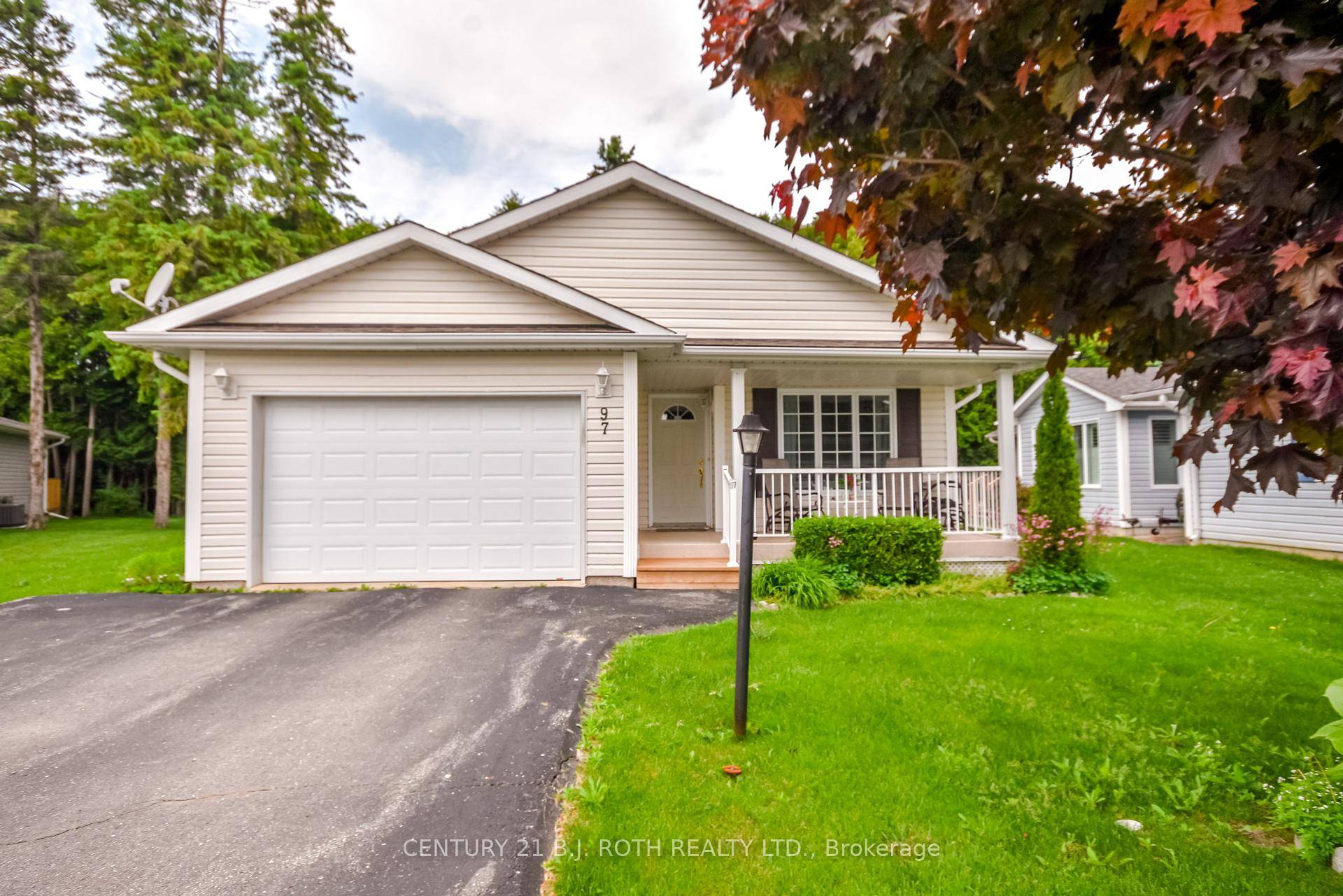 Well cared for cozy carefree living in this one level bungalow with oversized, dry walled amp ; insulated attached garage with inside entry to main level laundry area mud room.