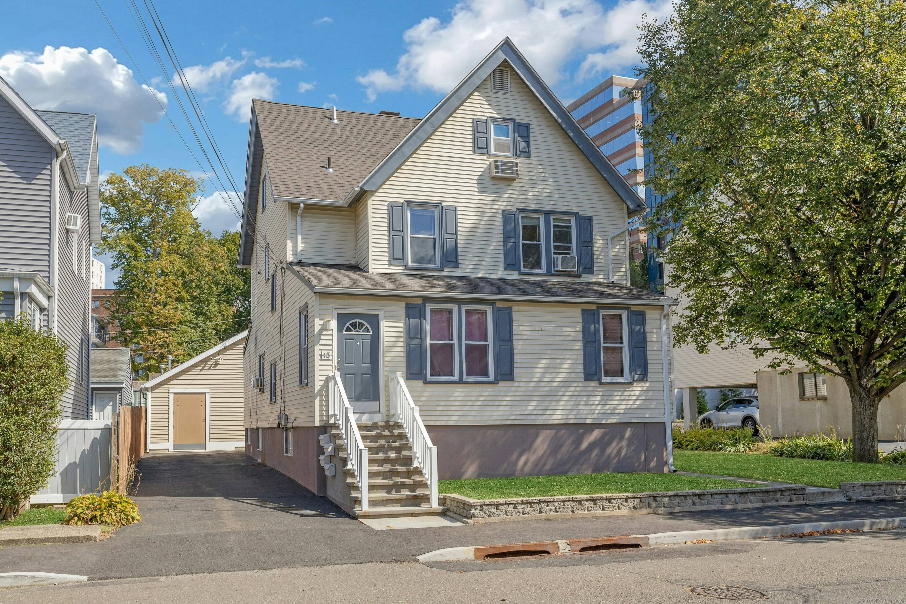 Meticulously maintained and truly unique, this property presents an incredible opportunity in the heart of downtown Stamford.