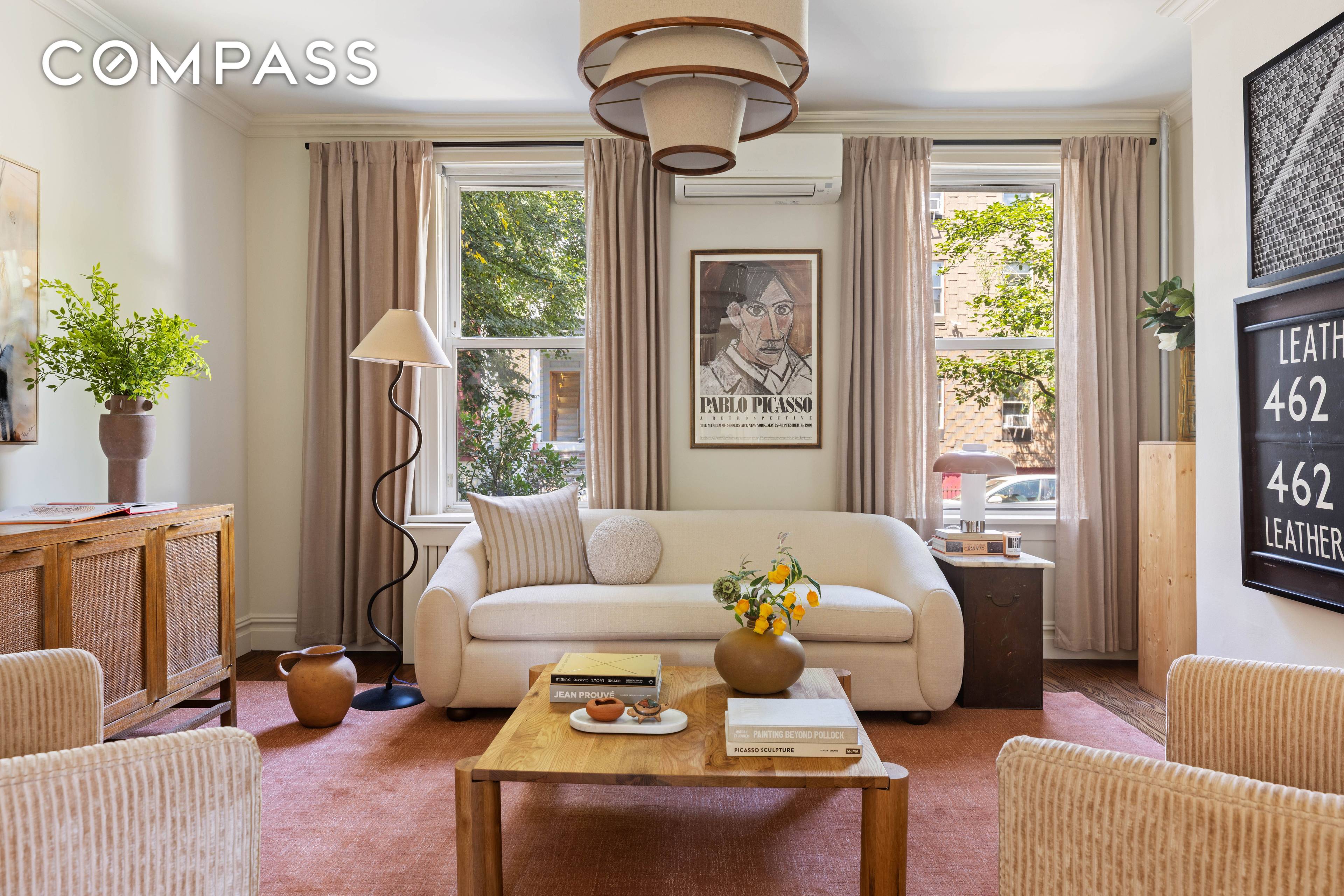 Nestled on one of the best blocks in Greenpoint s Historic District, just off Franklin St, this classic 3 story, wood frame, 2 family home blends timeless charm with modern ...