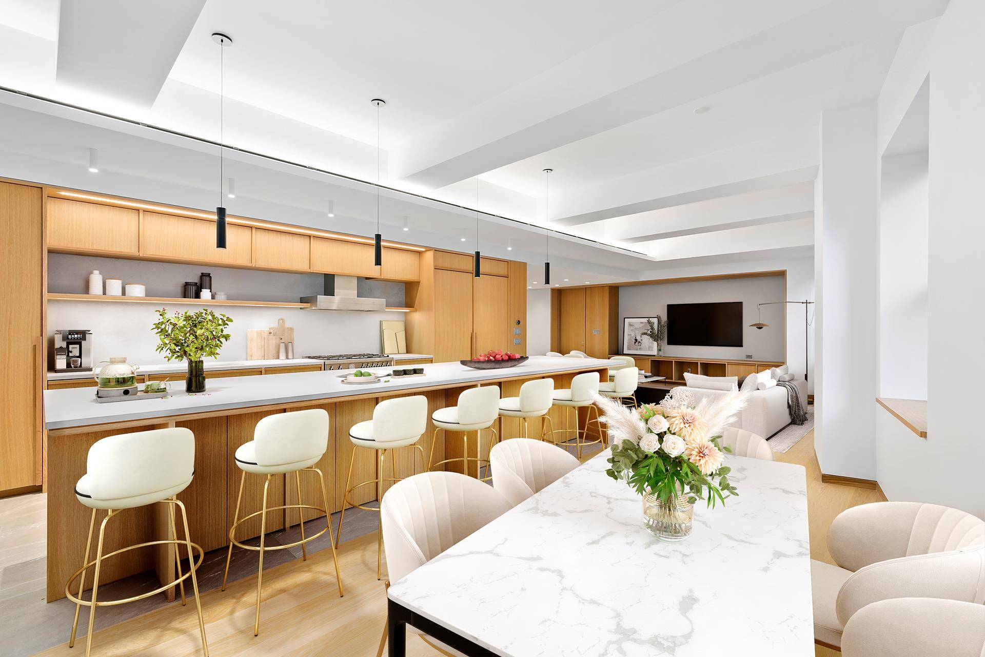 Experience luxury living in this exquisite fully renovated 5 Bedroom, 4.