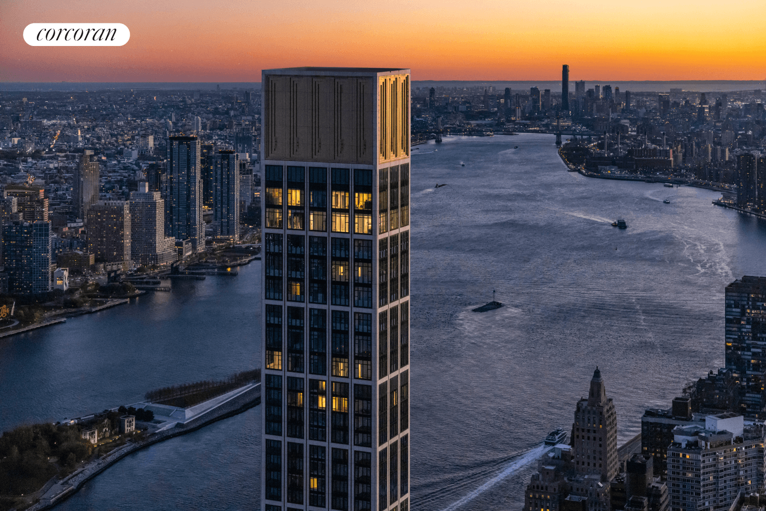 Penthouse 80 at Sutton Tower is a spectacular, one of a kind residence located at the crossroads of Midtown and the Upper Eastside in Manhattan's Tallest Riverfront Tower.