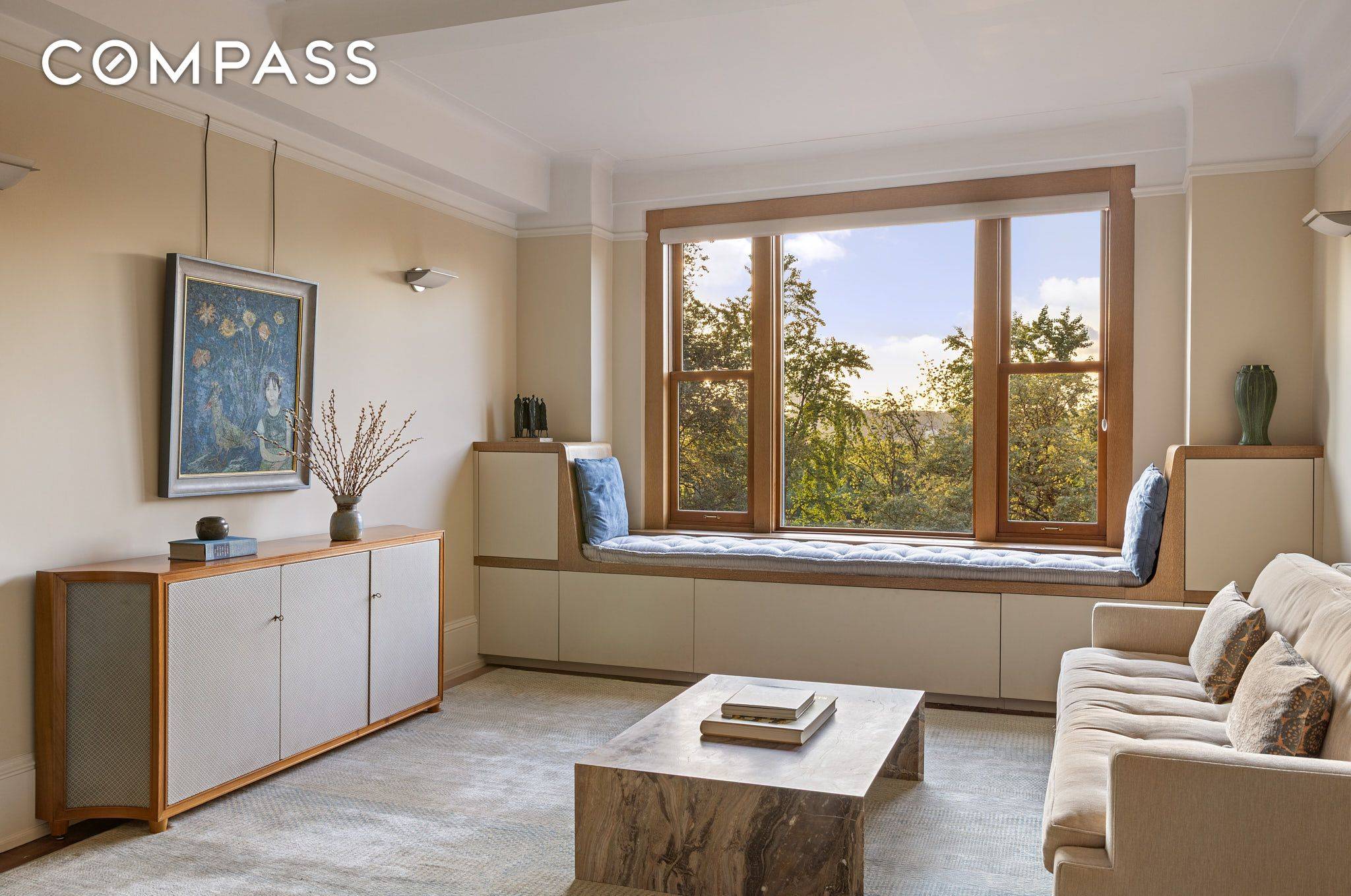Discover move in ready prewar grandeur in this exquisite Upper West Side two bedroom, two bathroom co op featuring pristine interiors, breathtaking natural light, dramatic park and river views, and ...