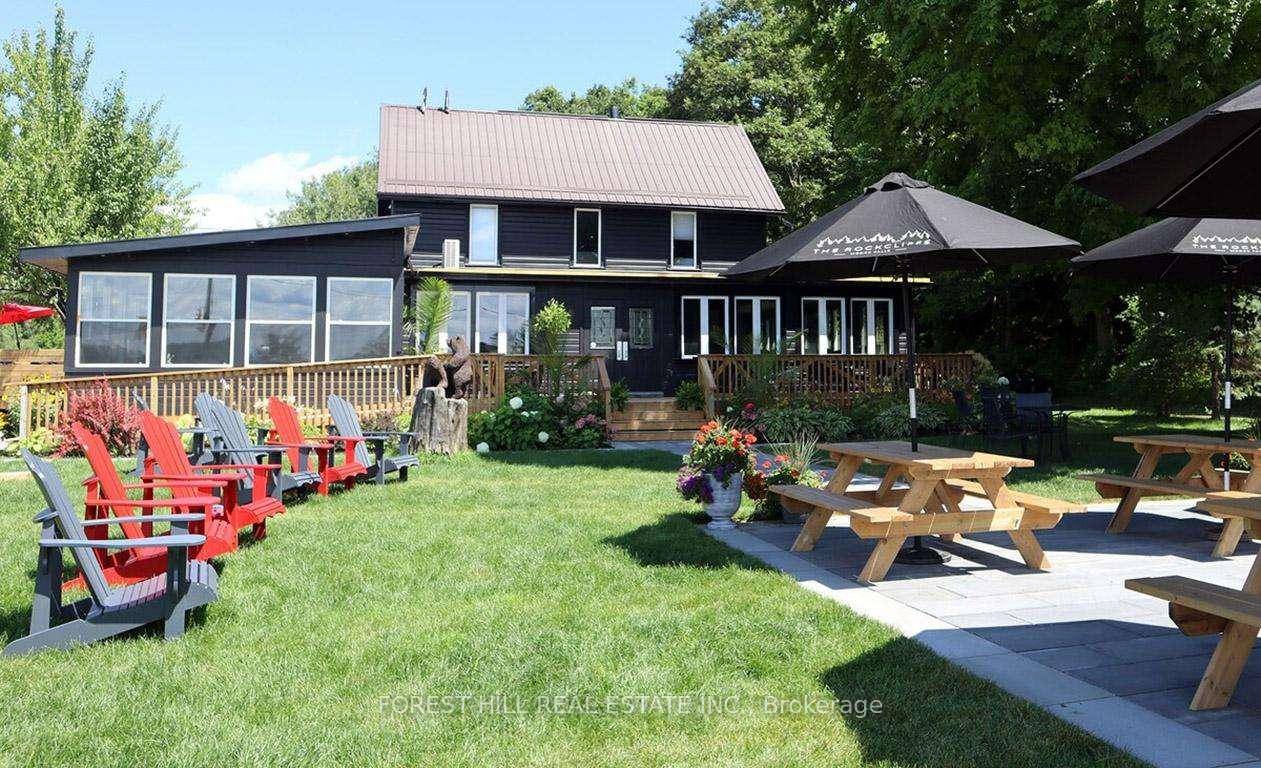 Nestled in the picturesque town of Minden Hills, Ontario, The Rockcliffe Hotel is a charming retreat that combines rustic elegance with modern comfort.