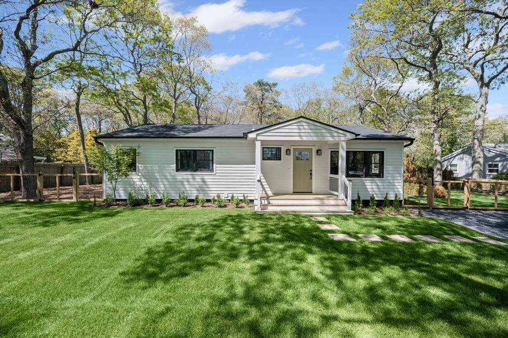 This beautifully updated three bedroom, two bath contemporary ranch offers seamless single level living with an open floor plan and clean, modern lines.