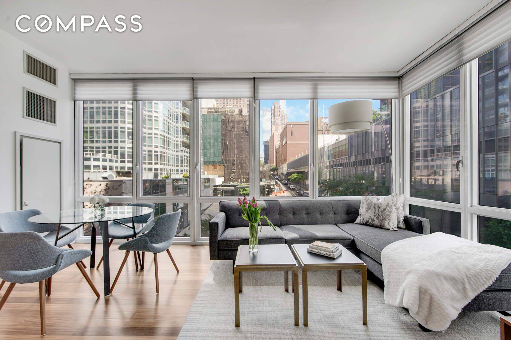 Sun Drenched Corner Alcove Studio with Convertible Layout Upper West Side Elegance Apartment 4J is a loft style, corner alcove studio offering sun drenched, open concept living in the heart ...