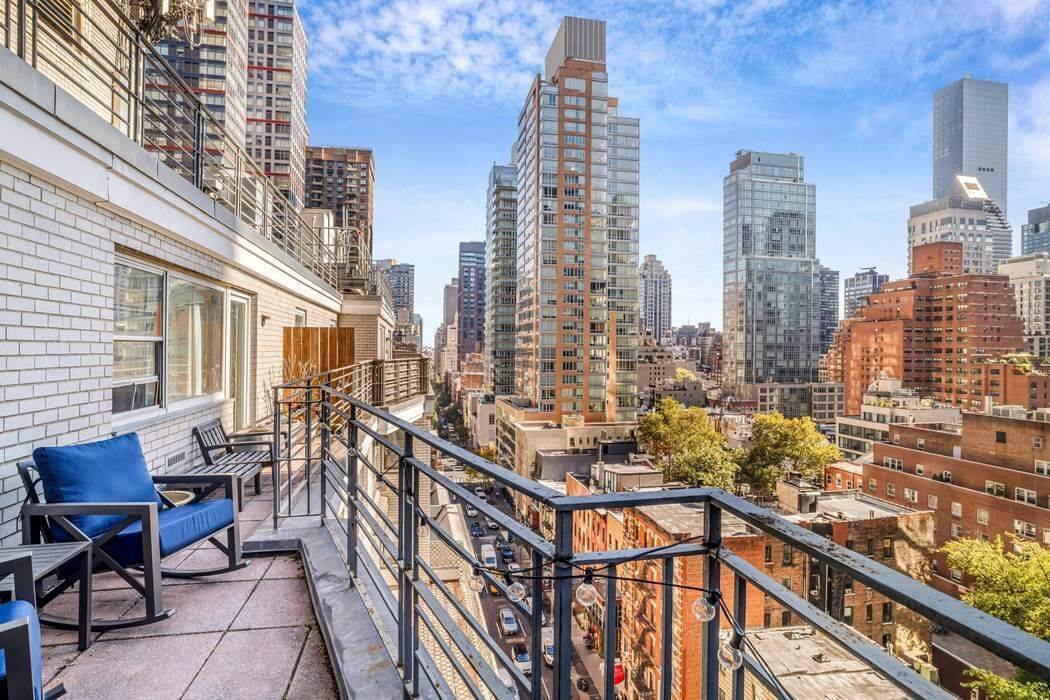 Located on the edge of Sutton Place and Midtown East, this south facing penthouse is a hidden gem offering sweeping city and southern views from a private terrace that spans ...